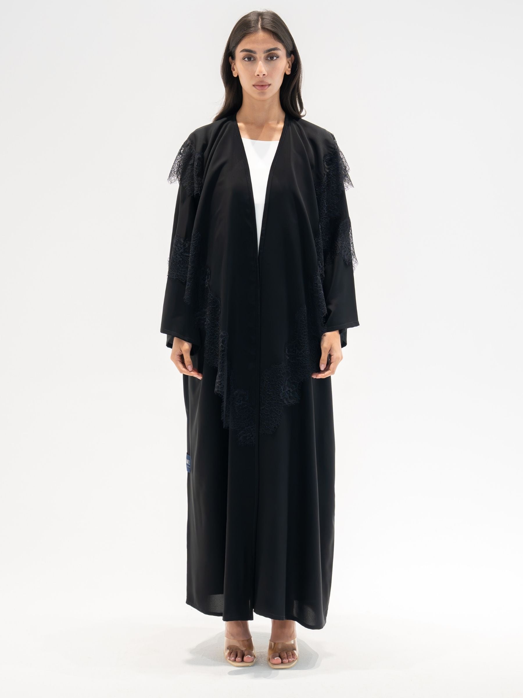 Amarante-Black Abaya