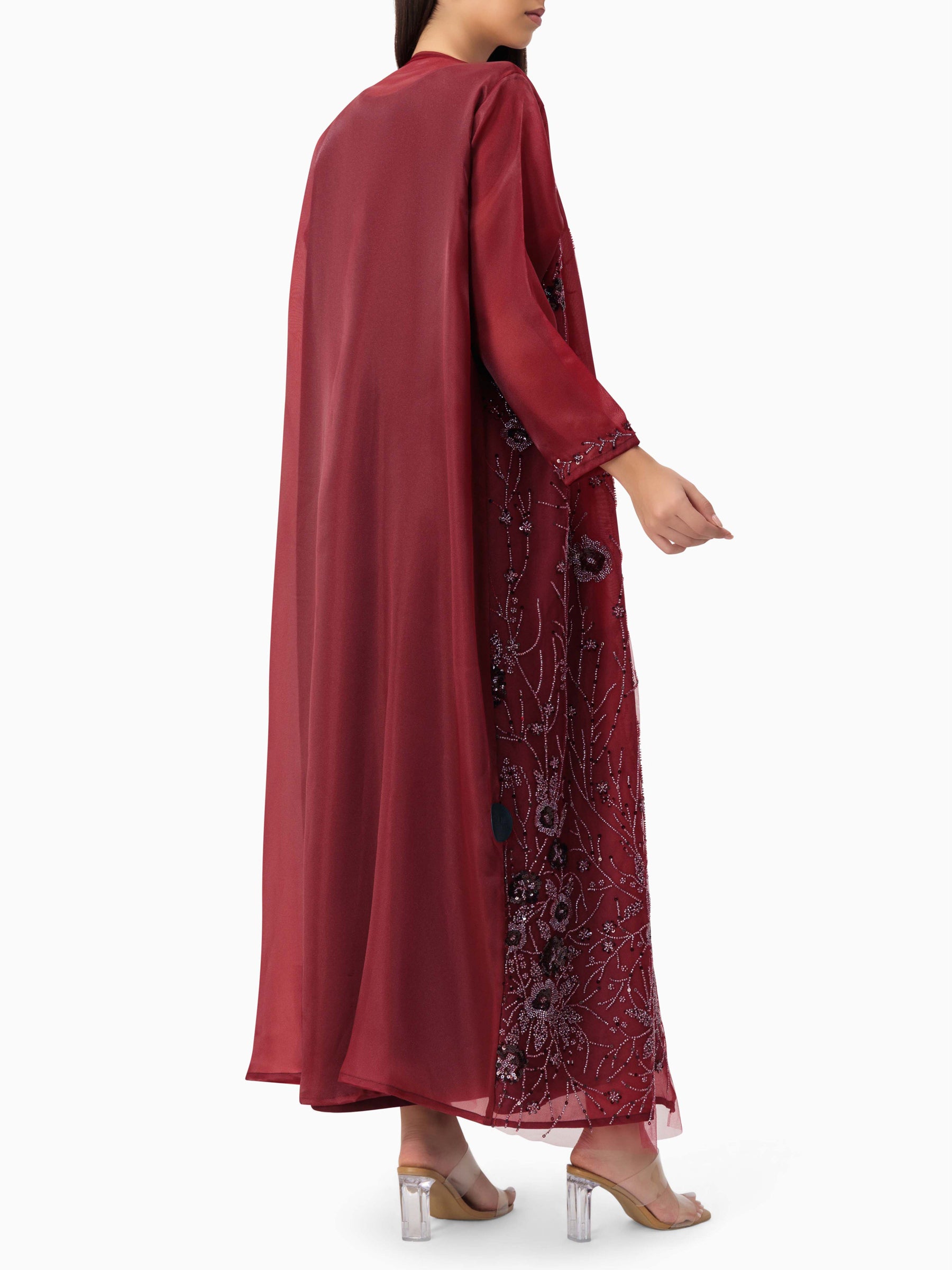 Haya - Maroon dress