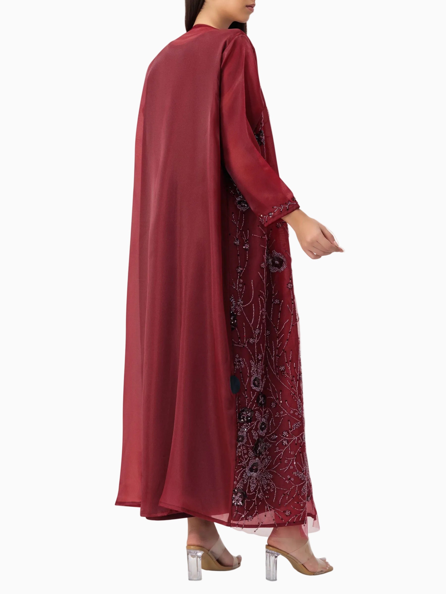 Haya - Maroon dress