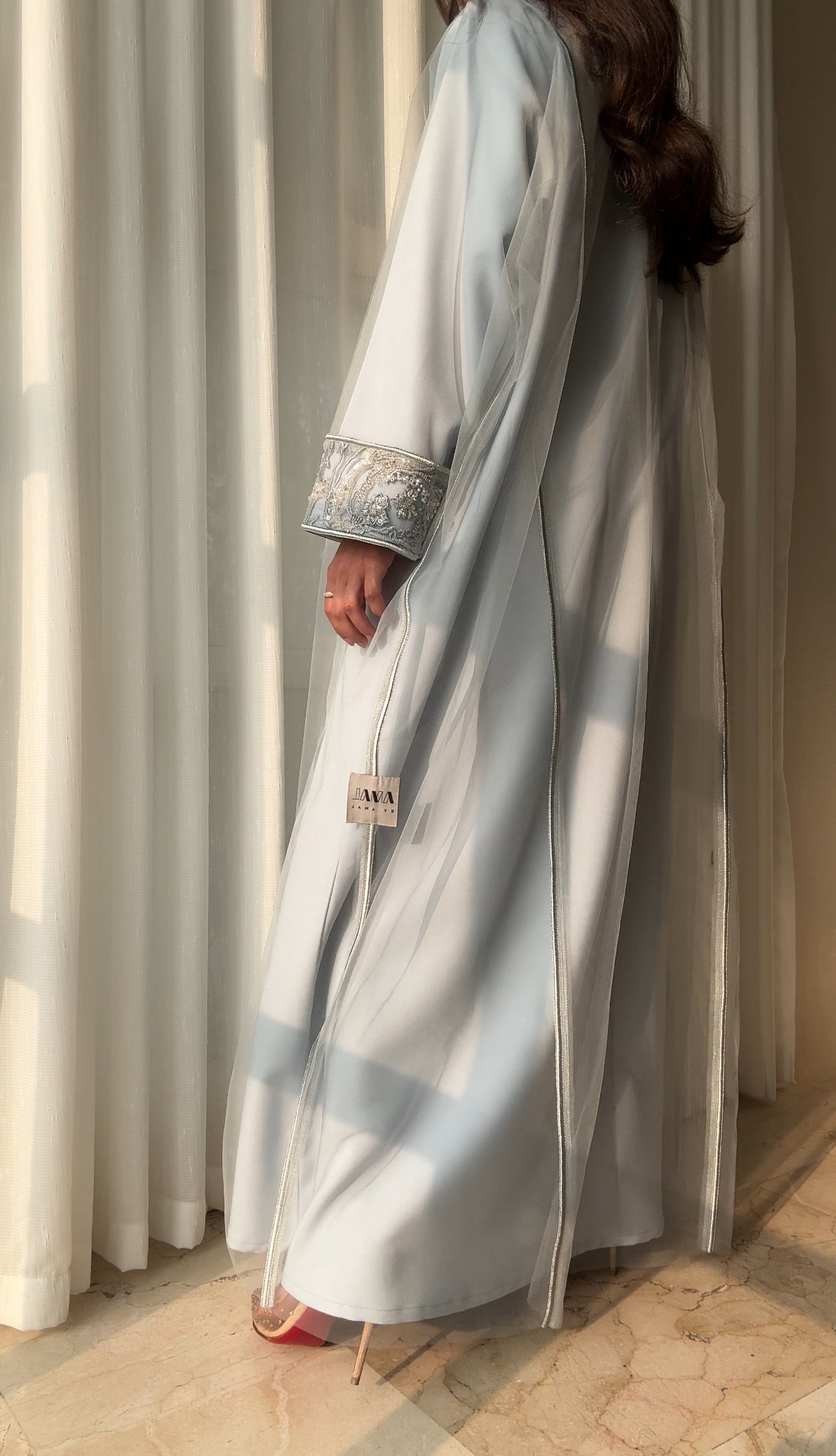 Meili - powder blue dress