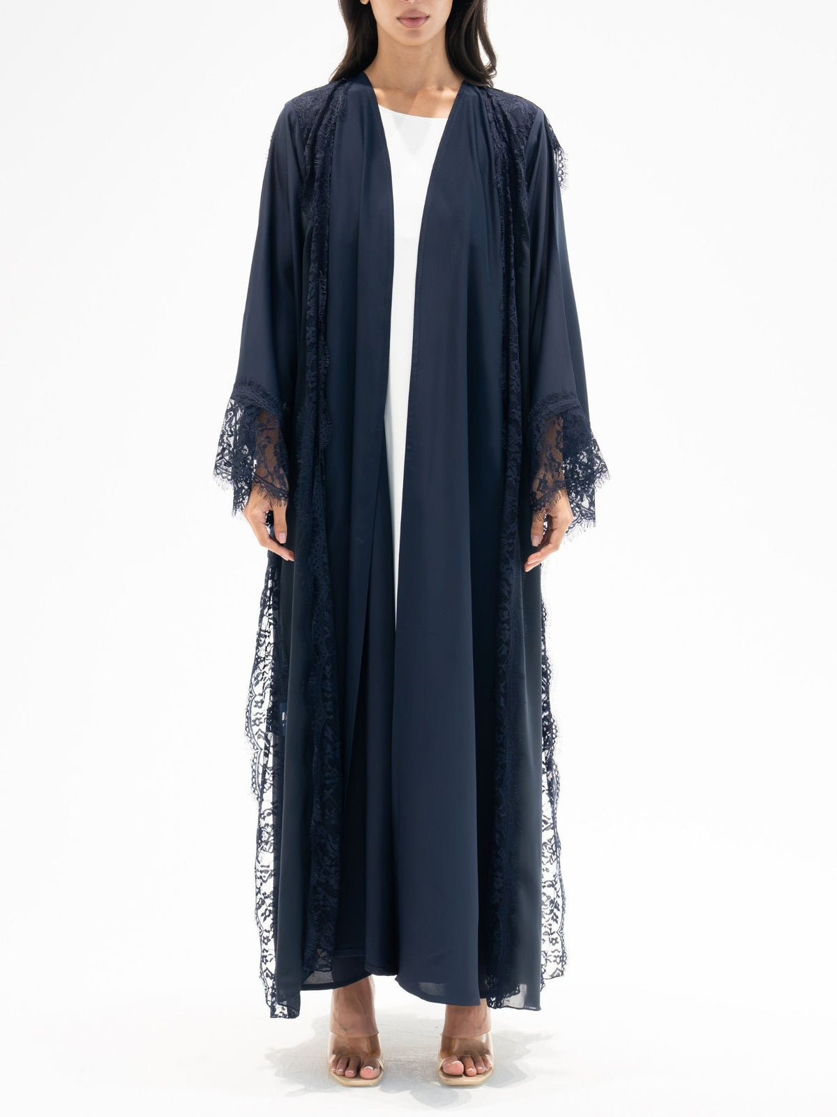 Valerie-Navy Blue Abaya