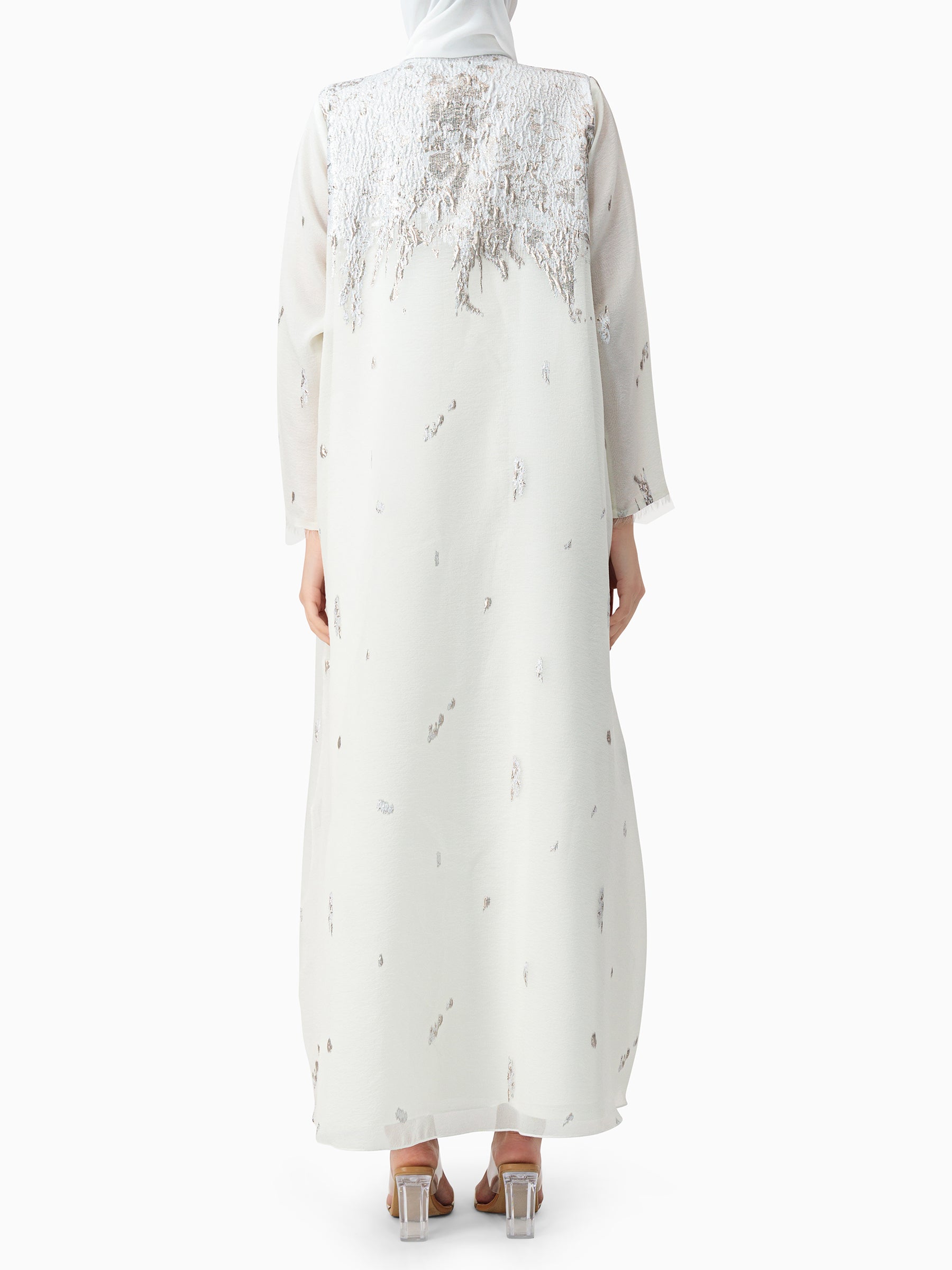 Luxe 05 - White Abaya