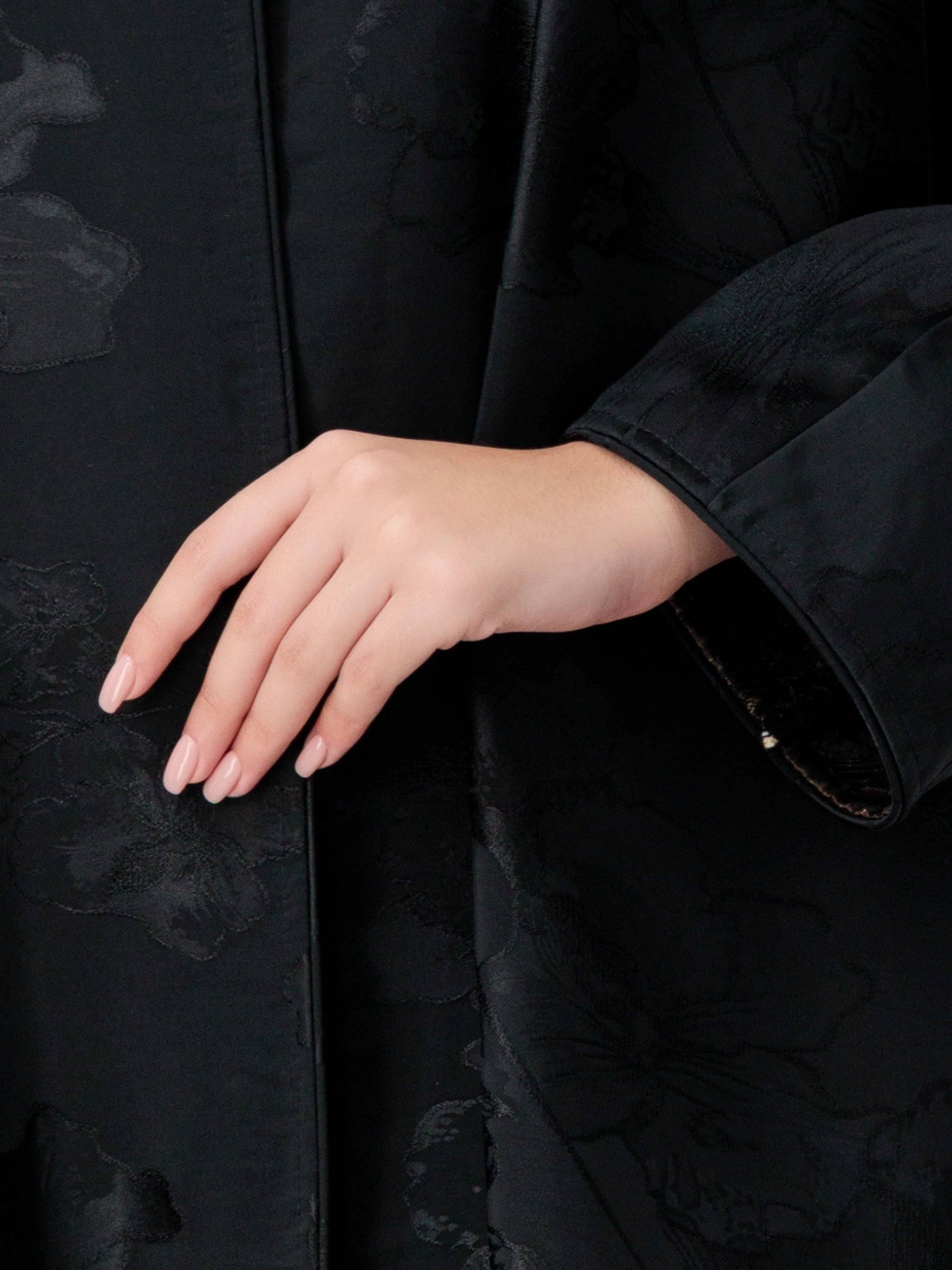 Bloom - Black & Brown Reversible Abaya