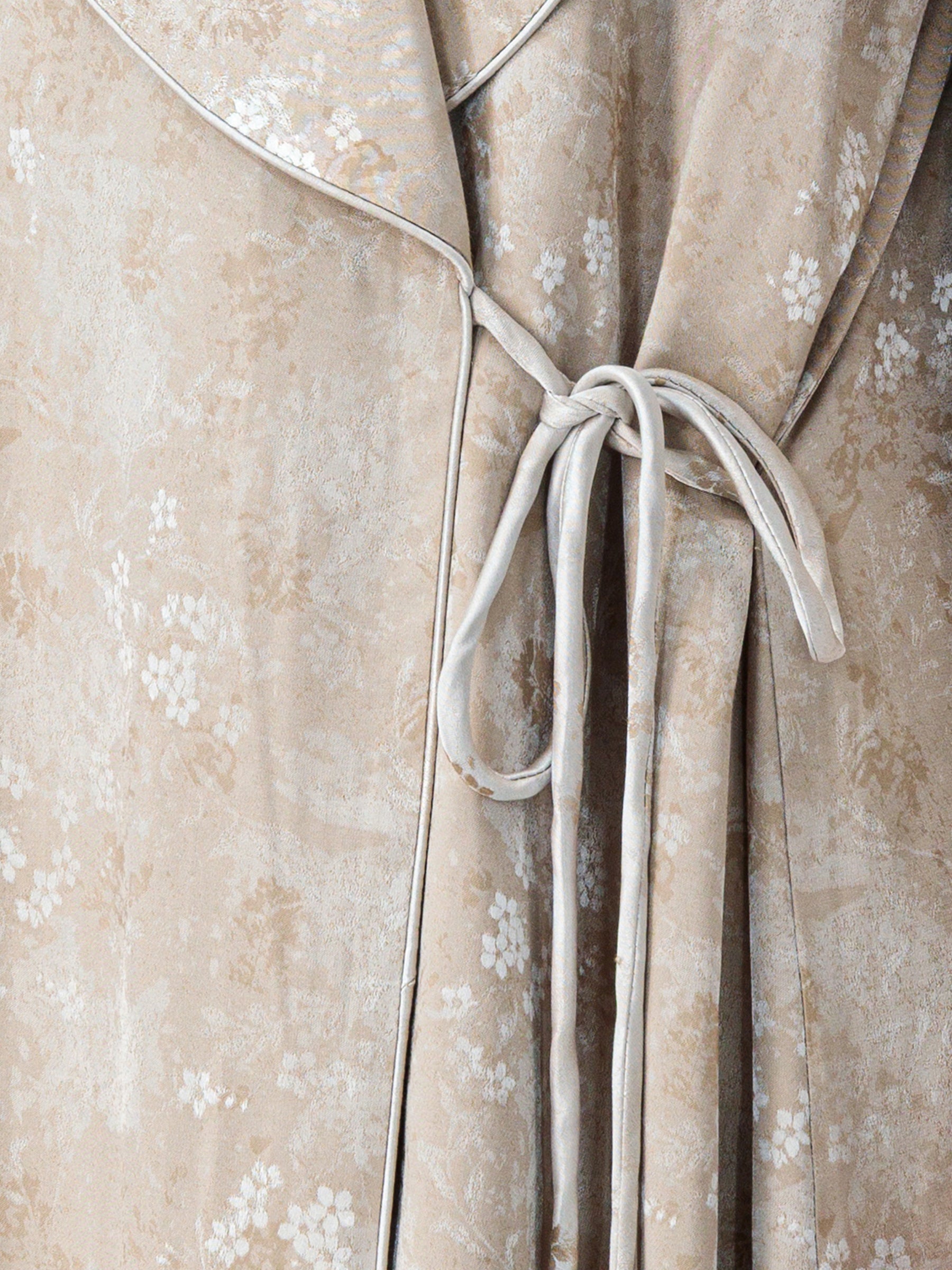 Blossom - Ribbon Beige Abaya