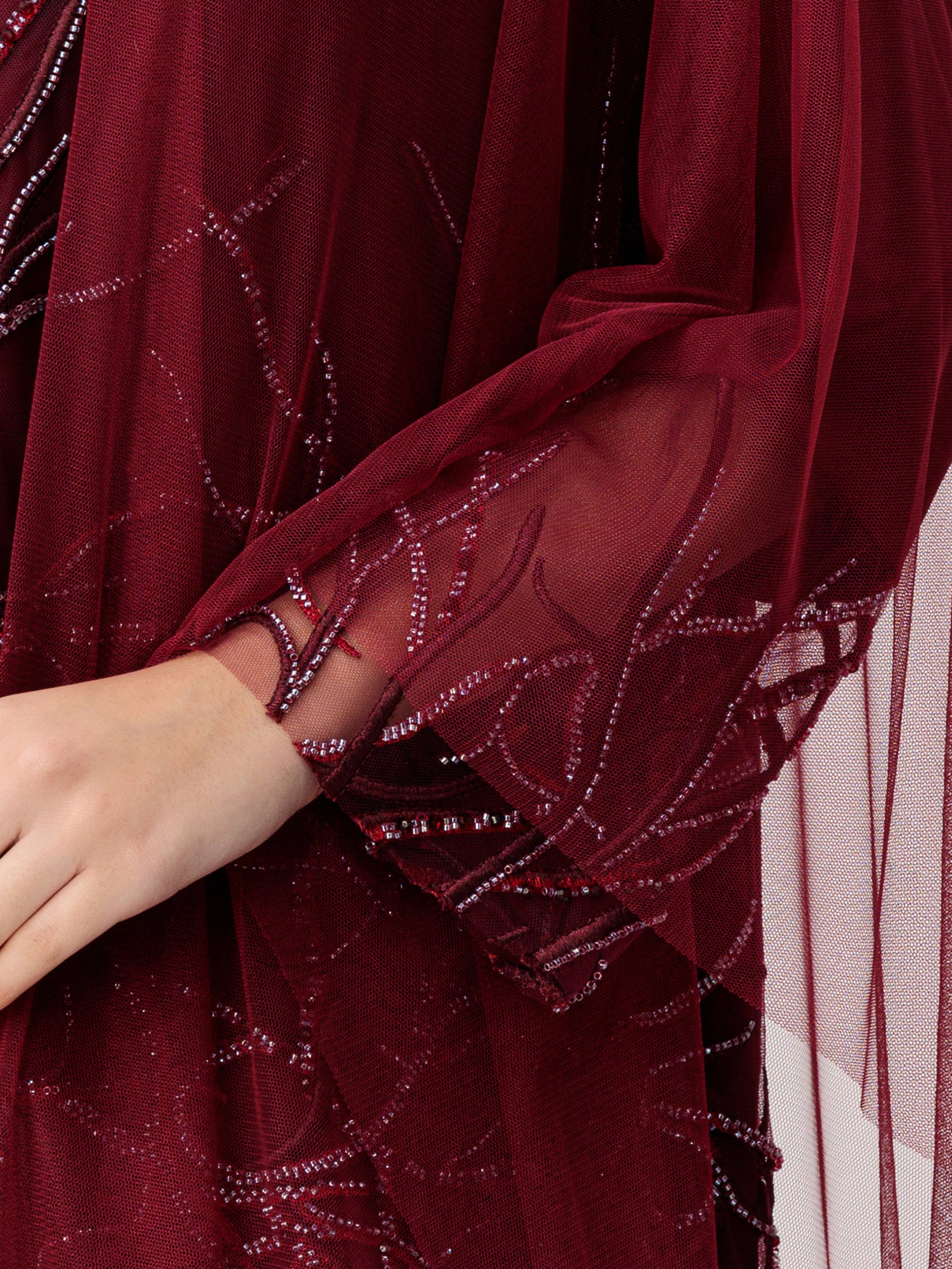 Abrar - Maroon dress