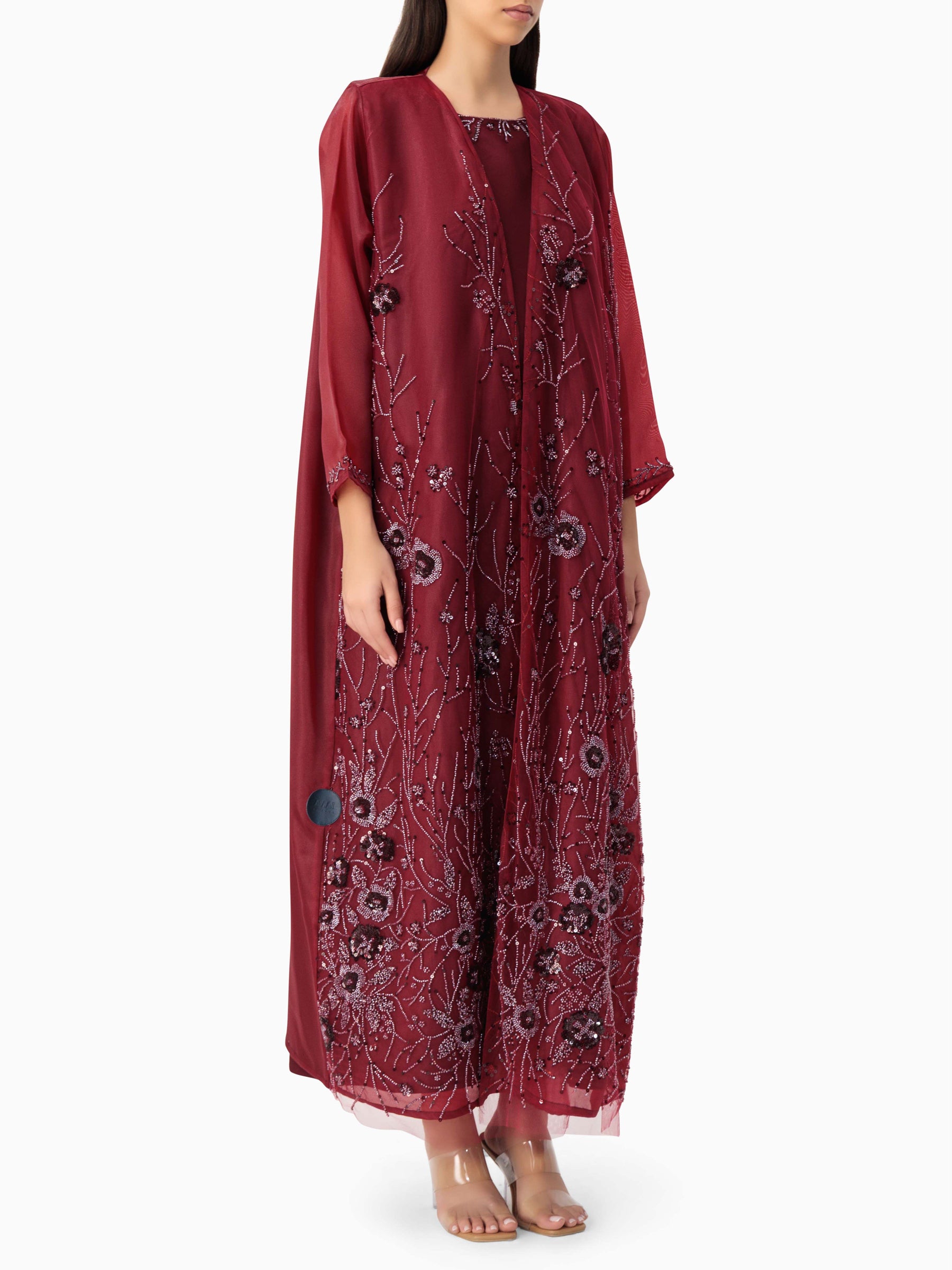 Haya - Maroon dress