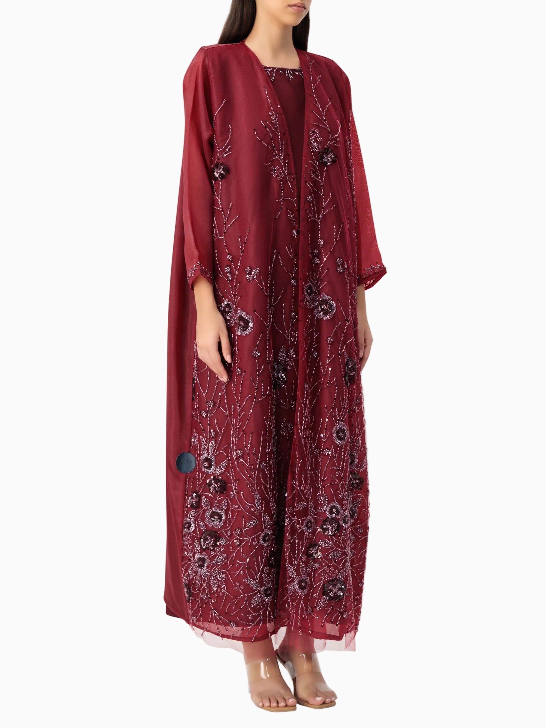 Haya - Maroon dress
