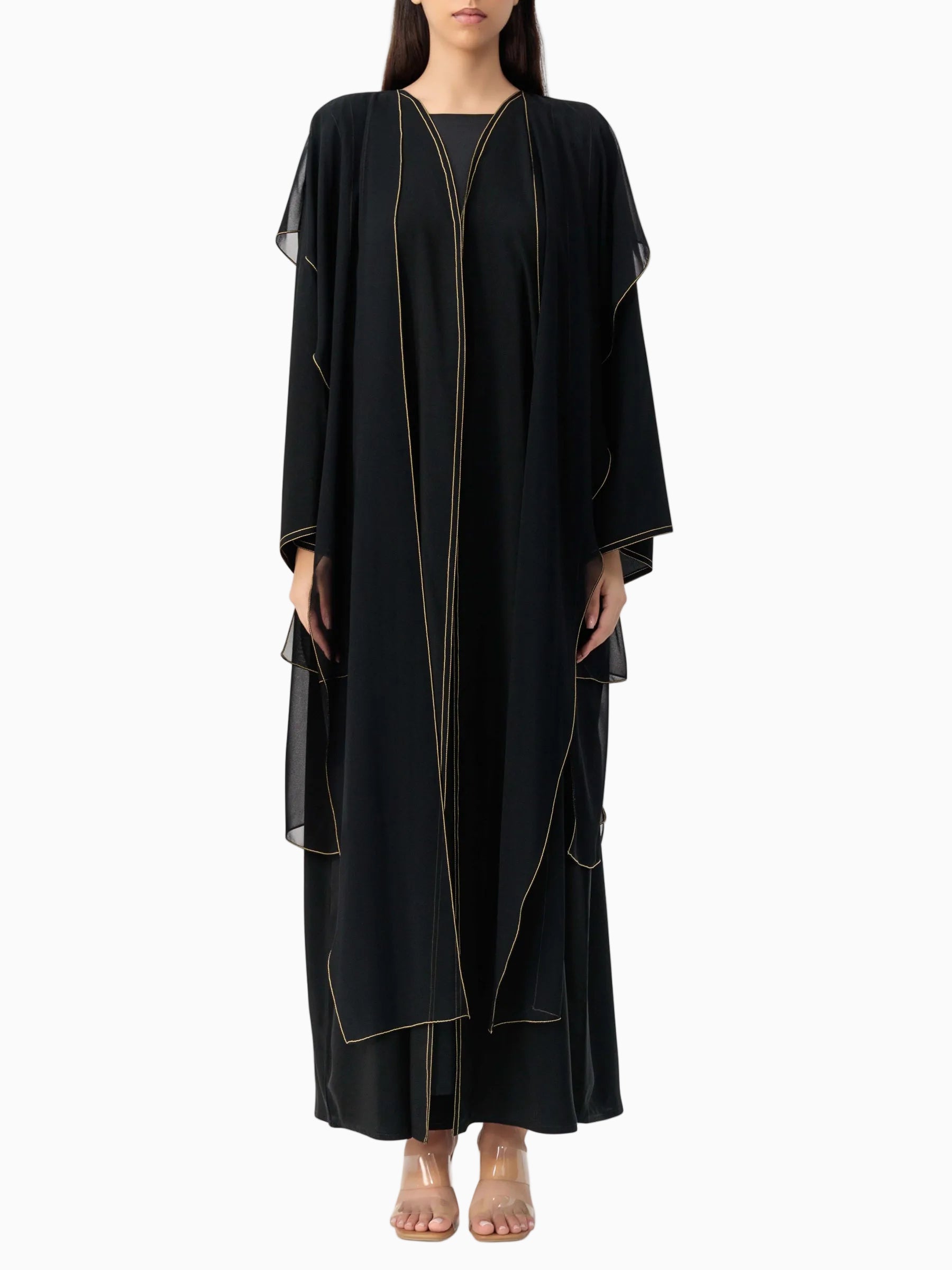 Golden Layers Abaya