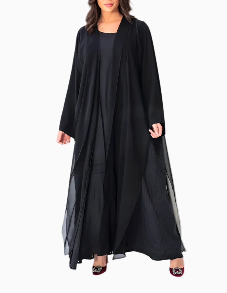 Side Lines Layers Abaya