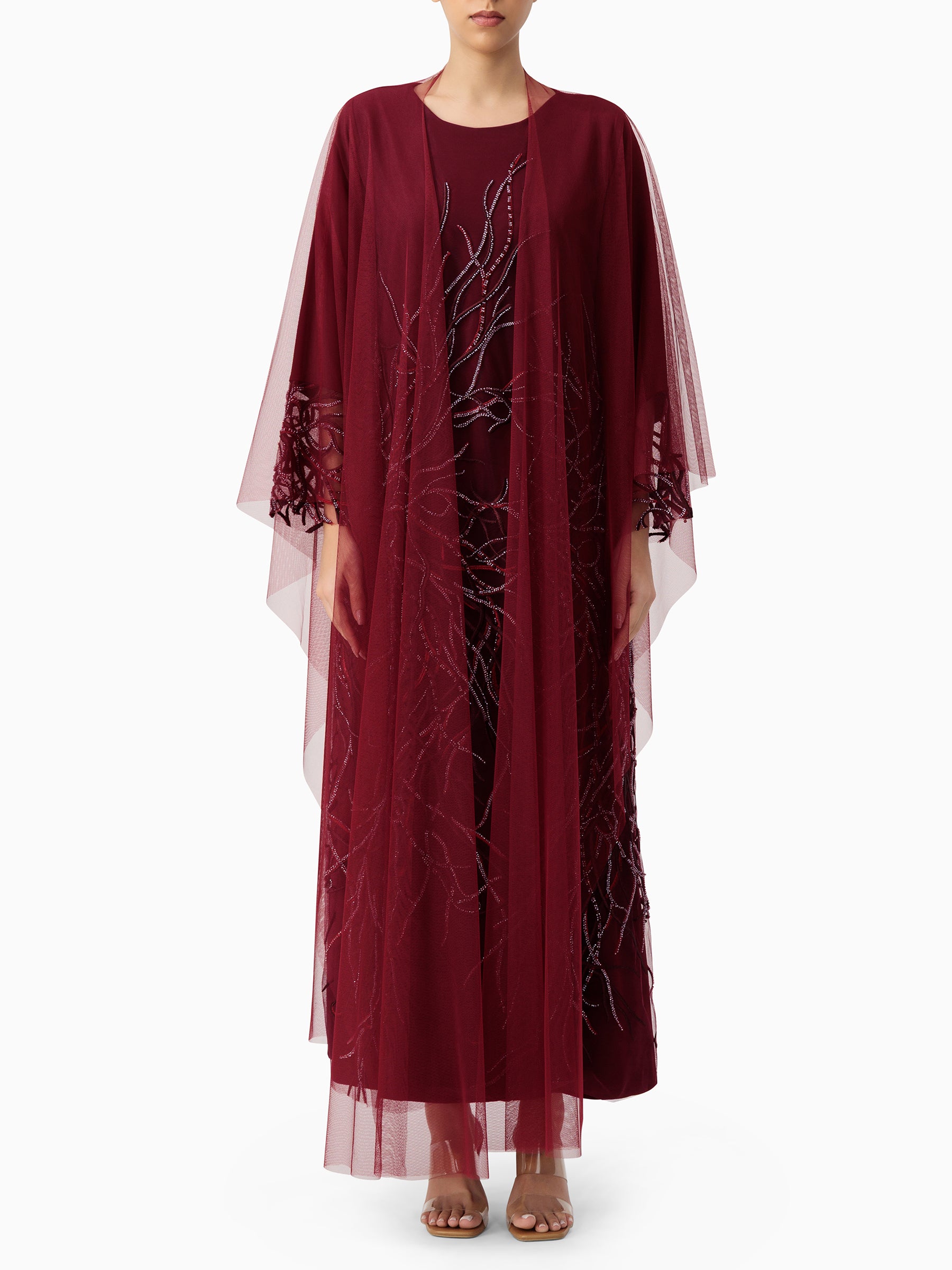 Abrar - Maroon dress