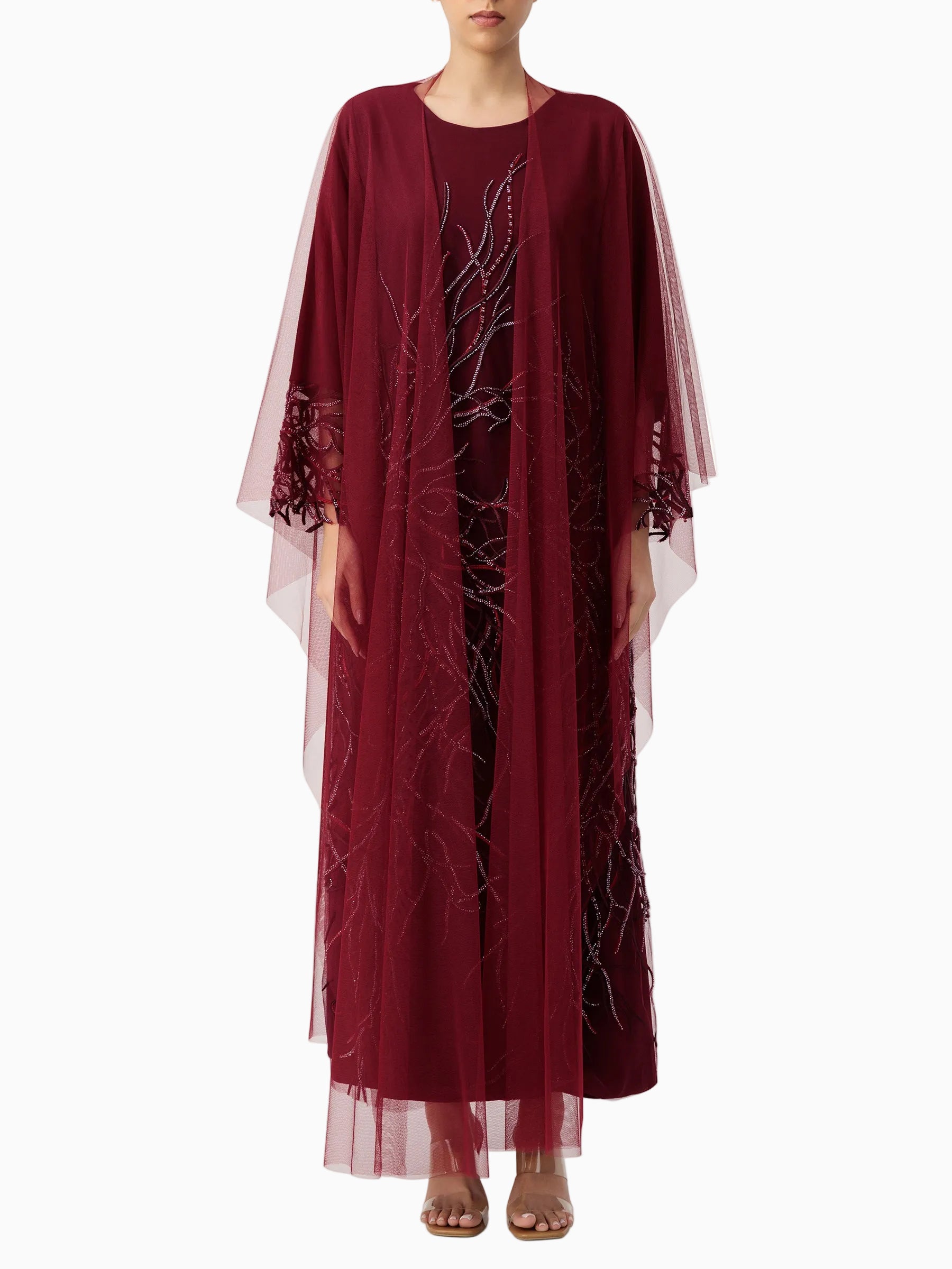 Abrar - Maroon dress