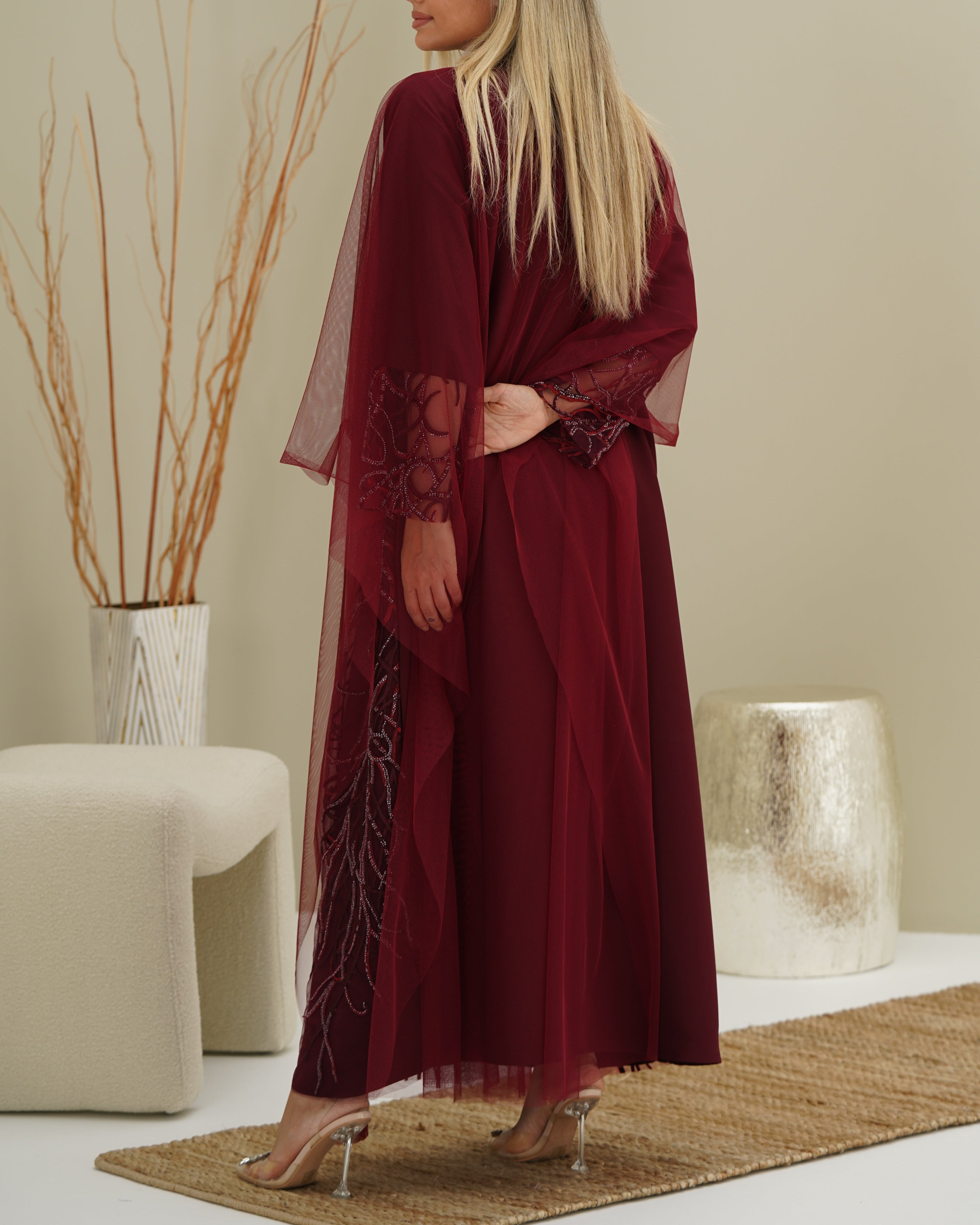 Abrar - Maroon dress