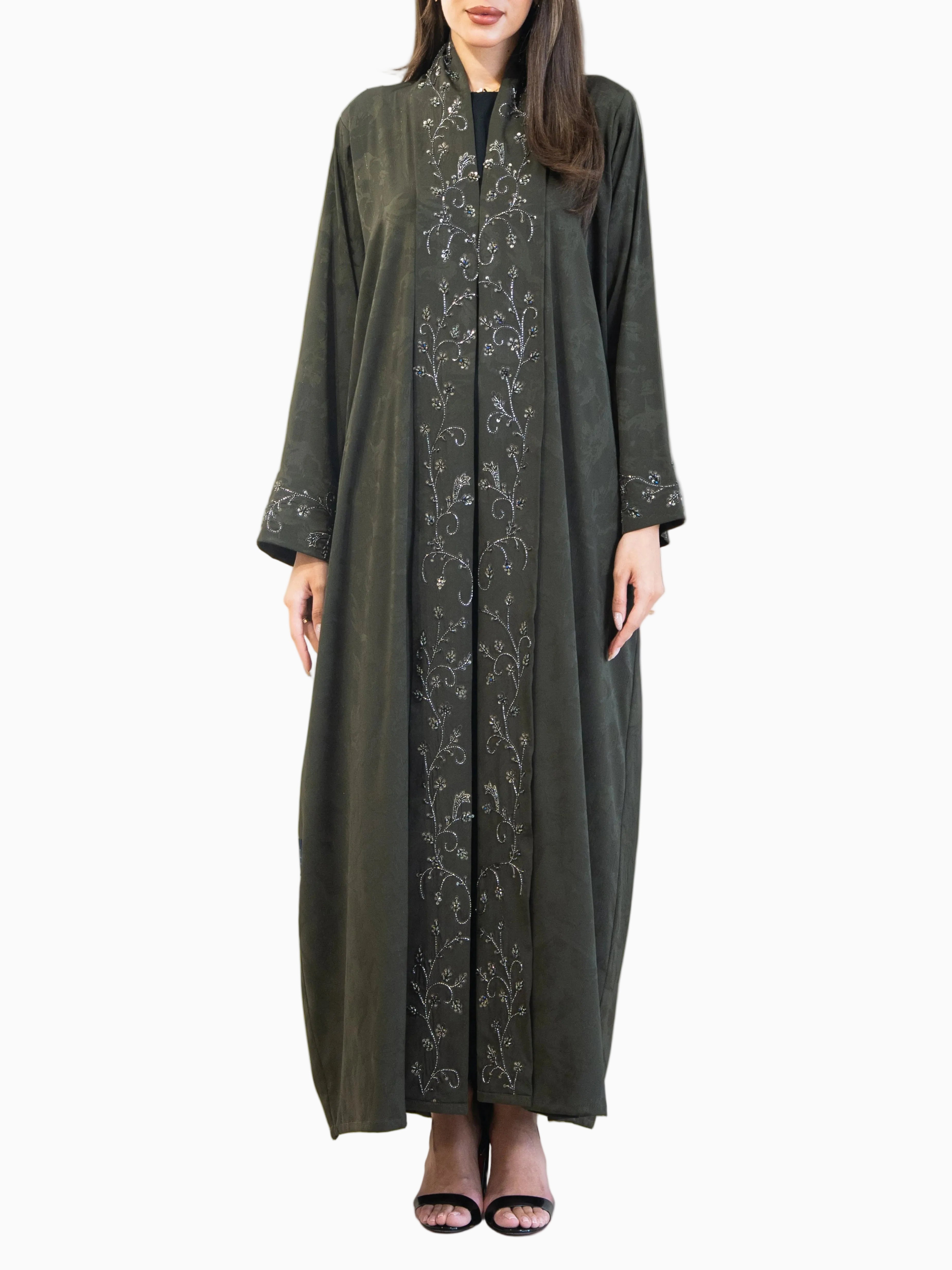 Petaline - Olive Abaya