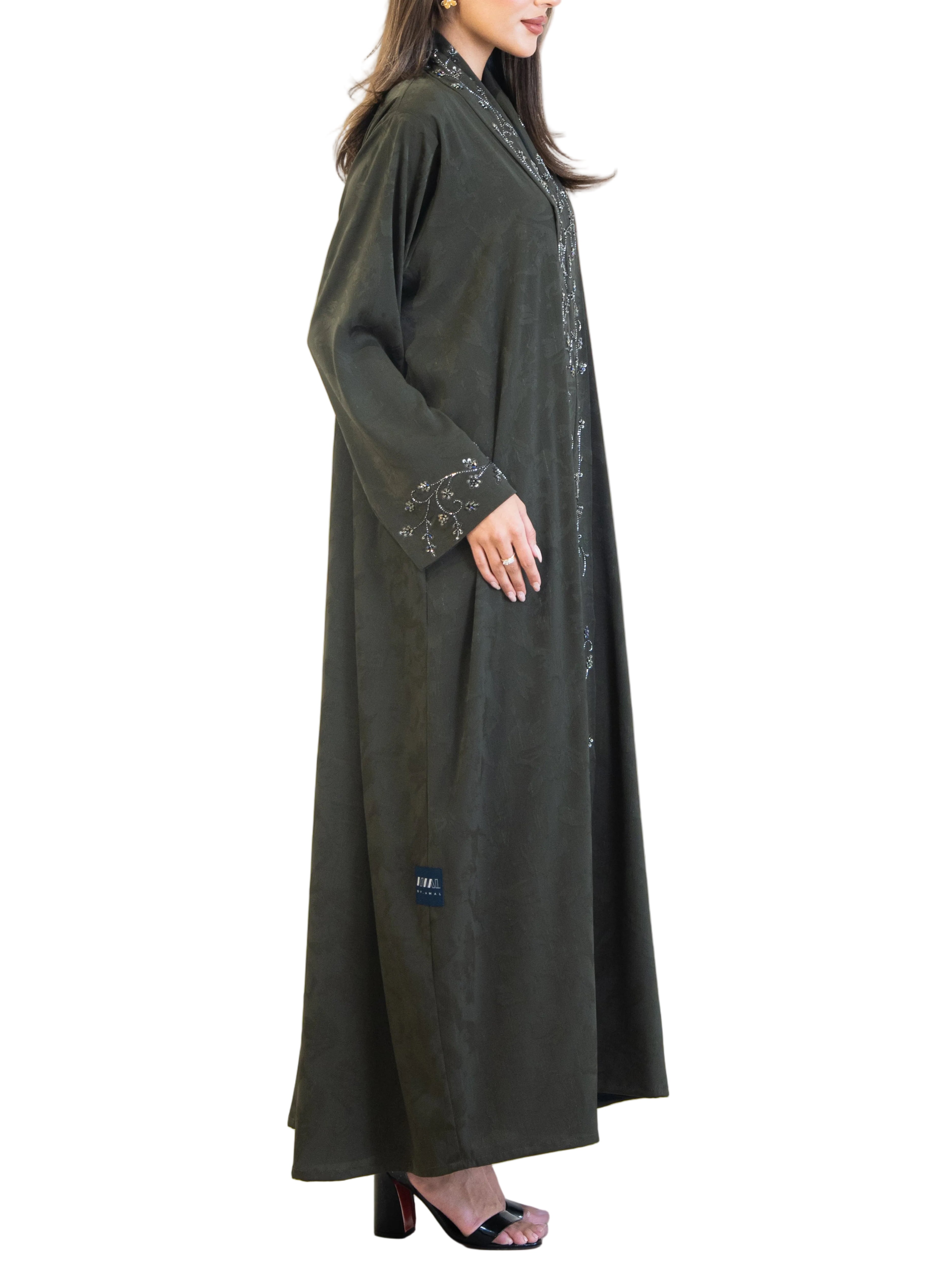 Petaline - Olive Abaya