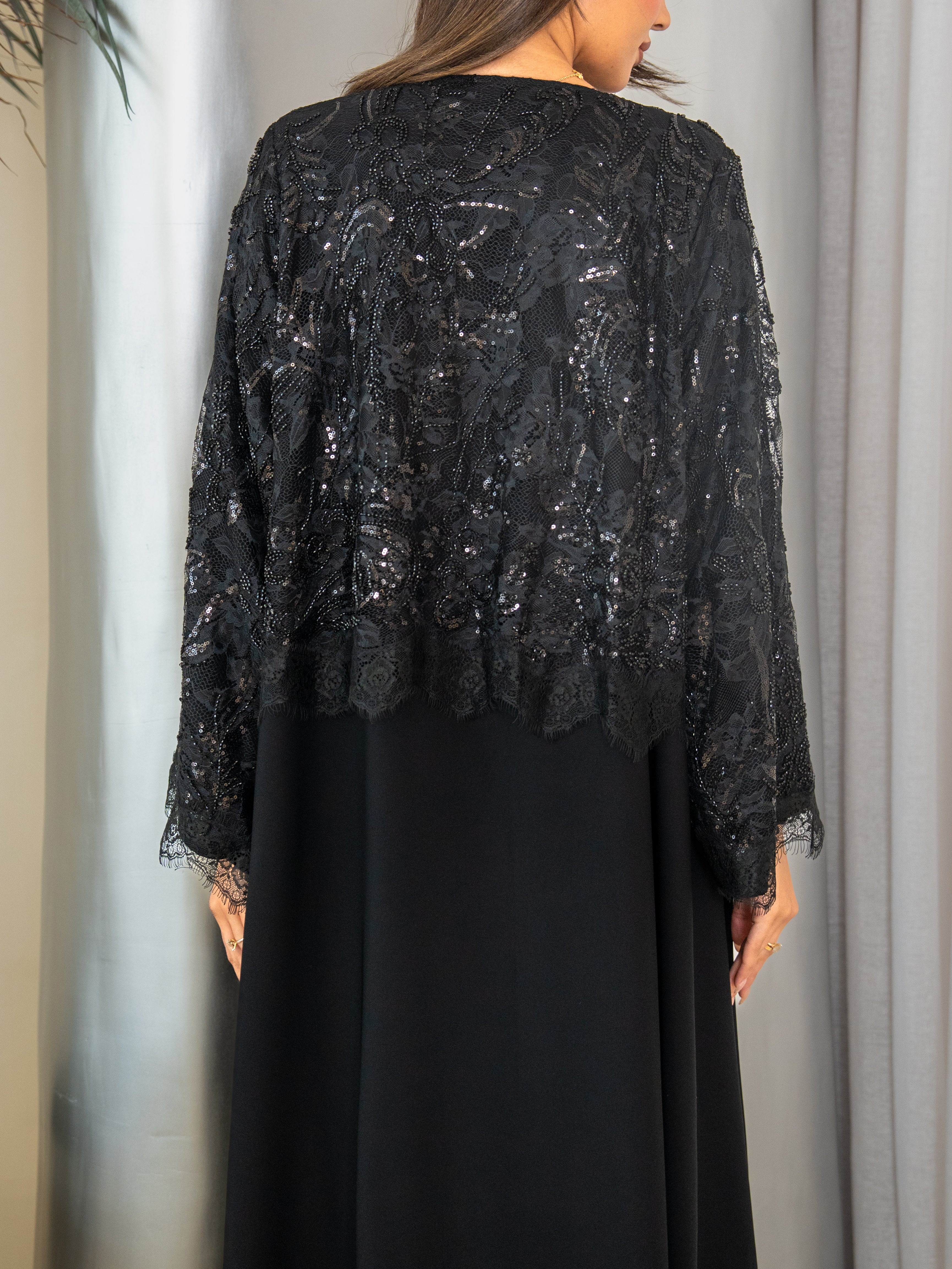 Dantelle - Black Abaya
