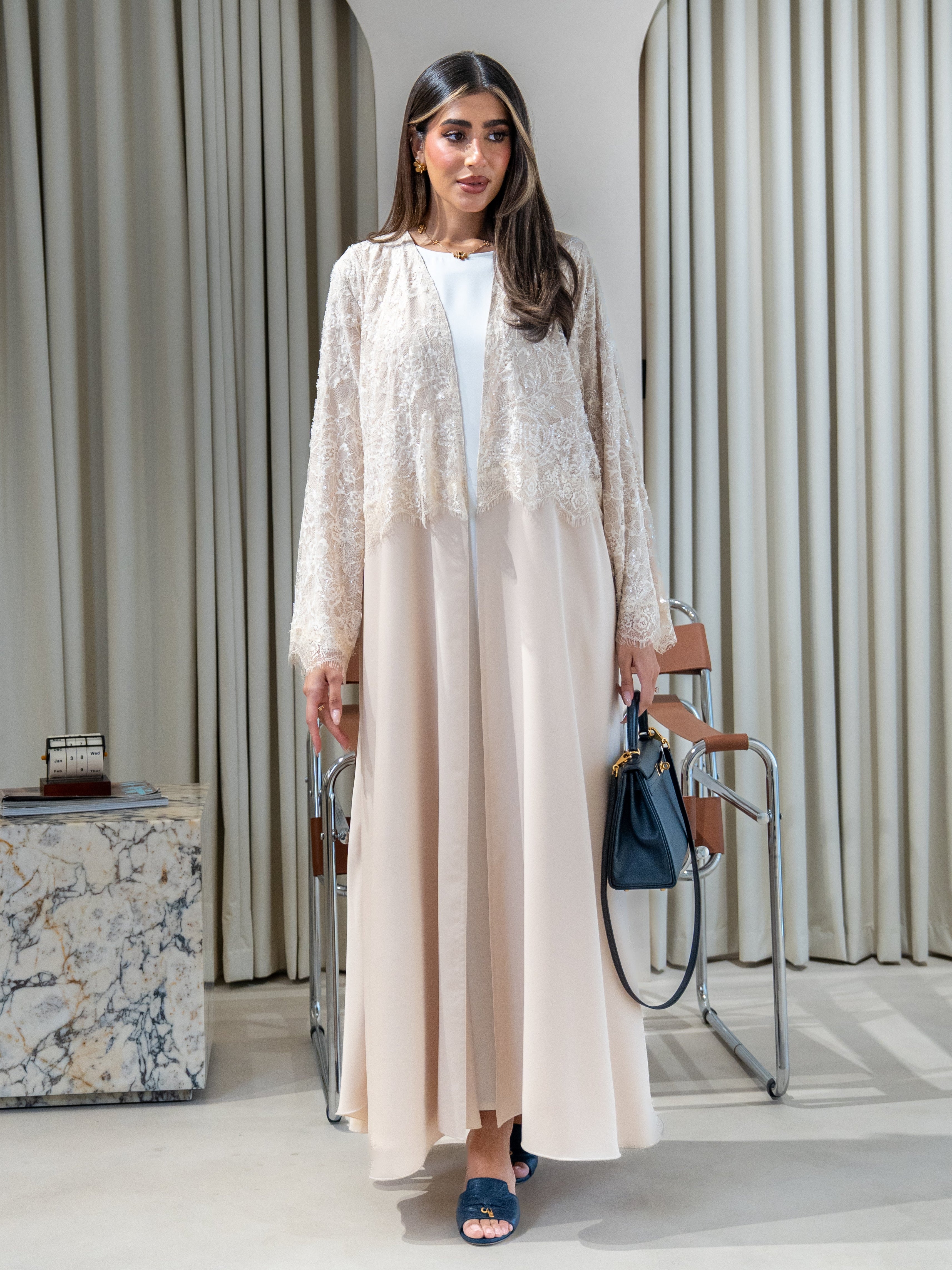 Dantelle - Beige Abaya