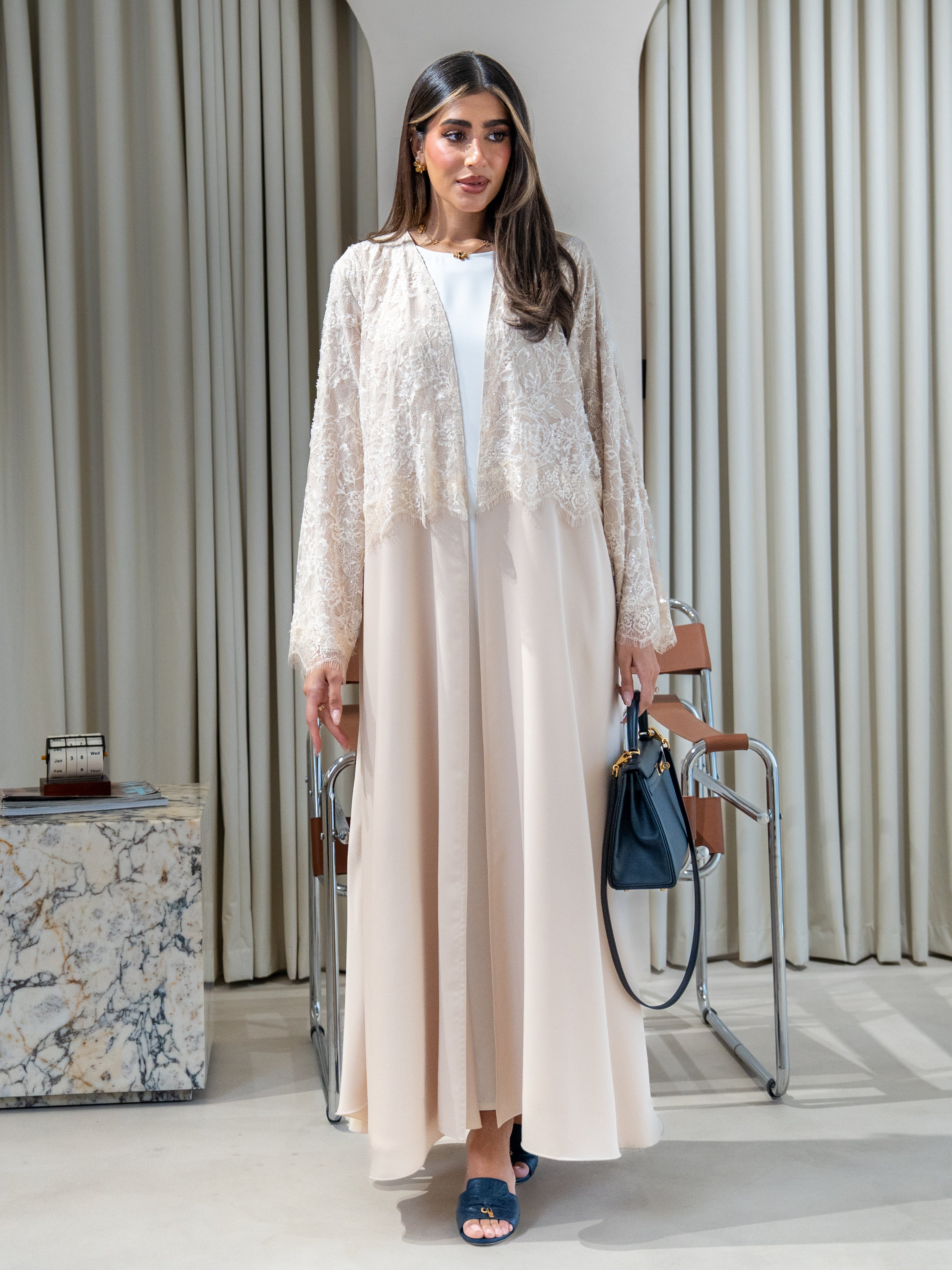 Dantelle - Beige Abaya