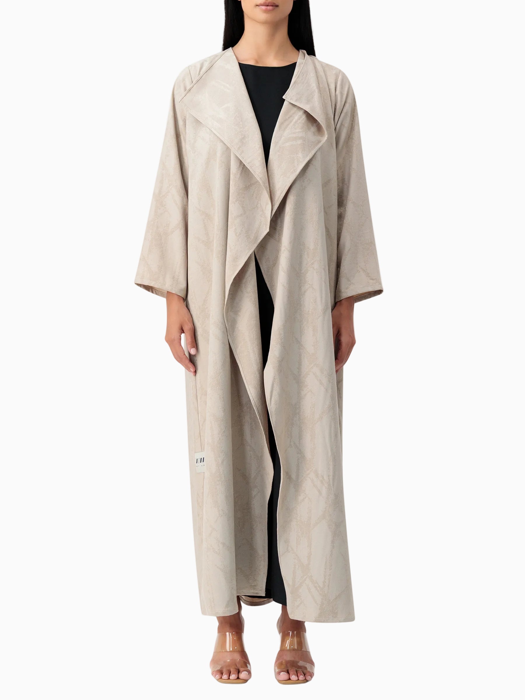 Elara - Beige Abaya
