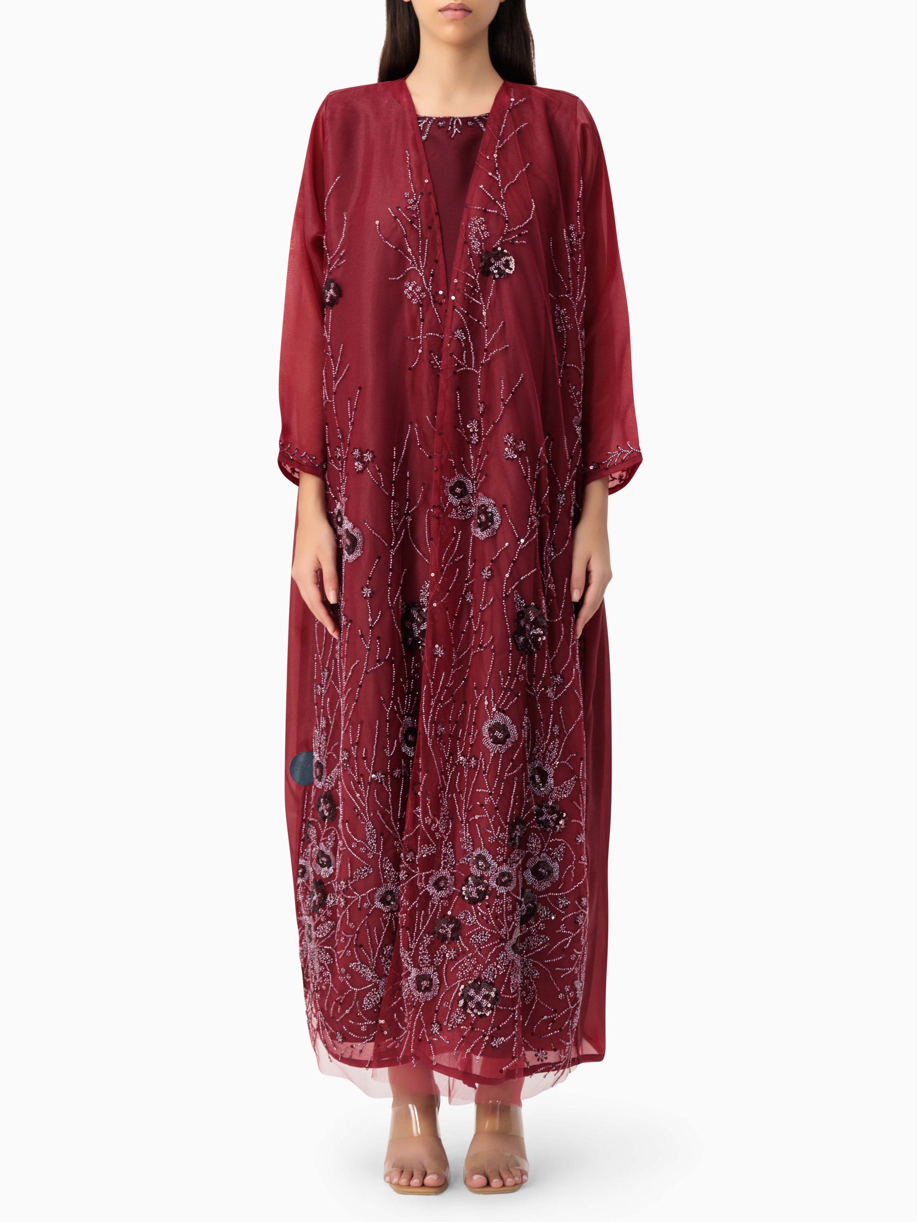 Haya - Maroon dress