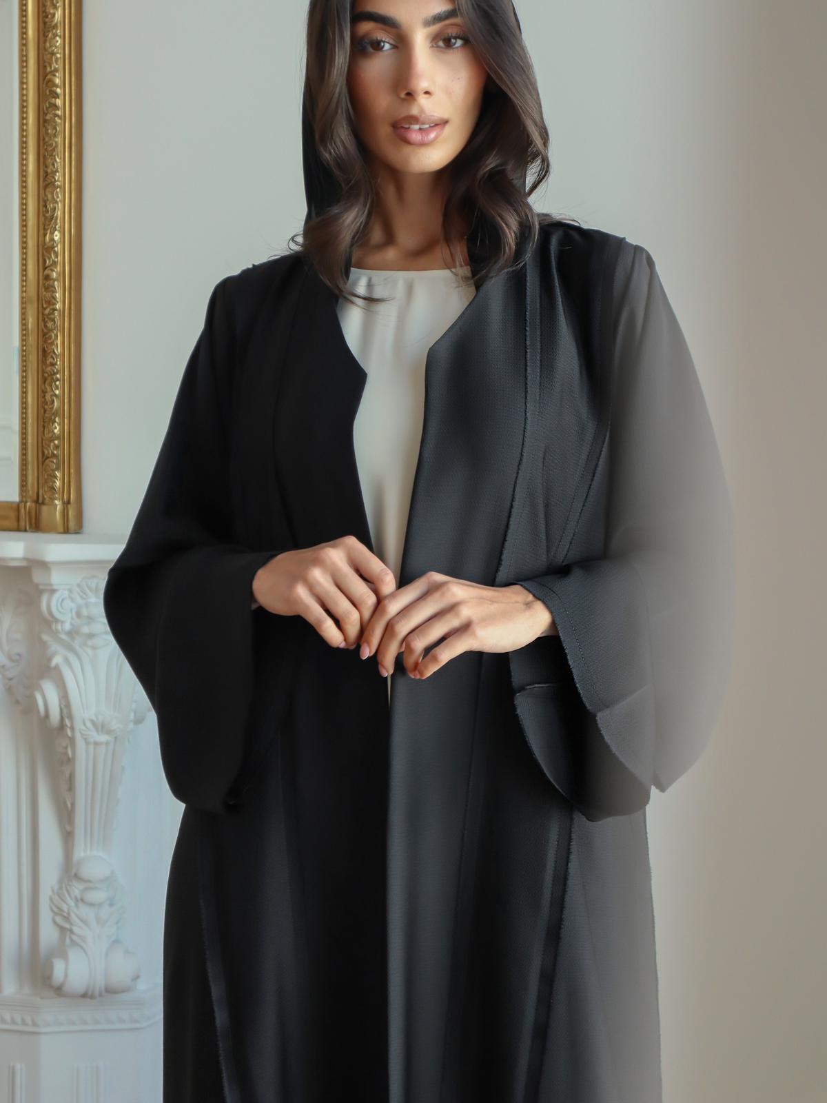 Soie - Black Abaya