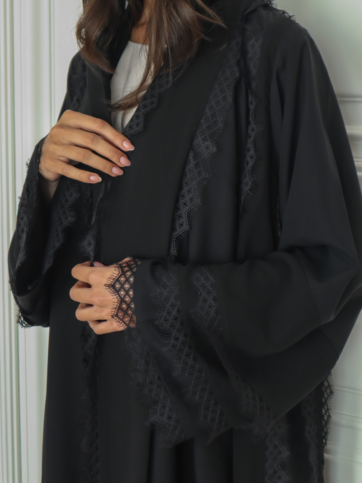 Velina - Black Abaya