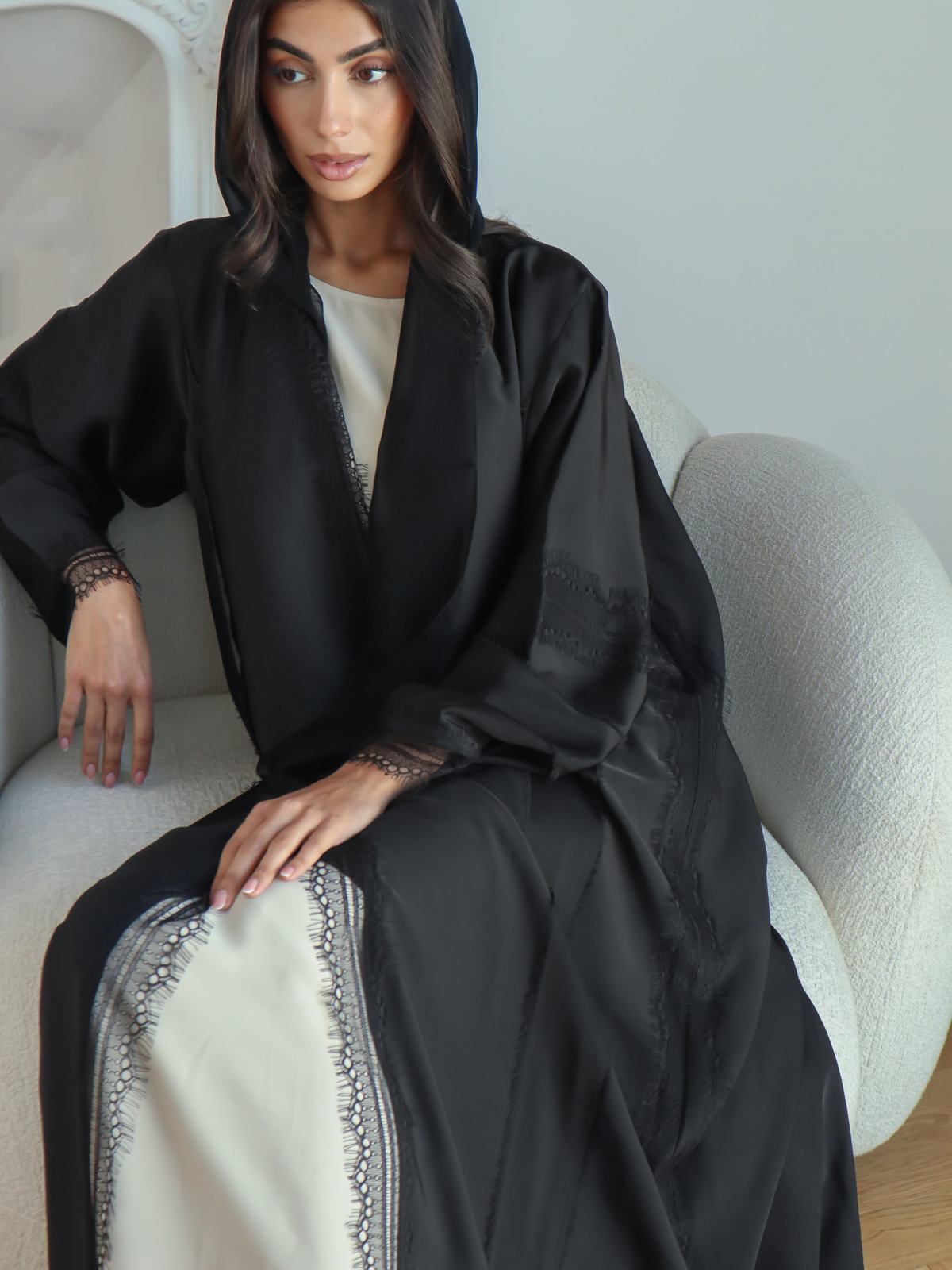 Carmela - Black Abaya