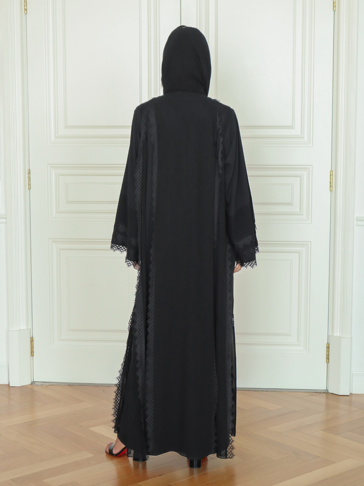 Velina - Black Abaya