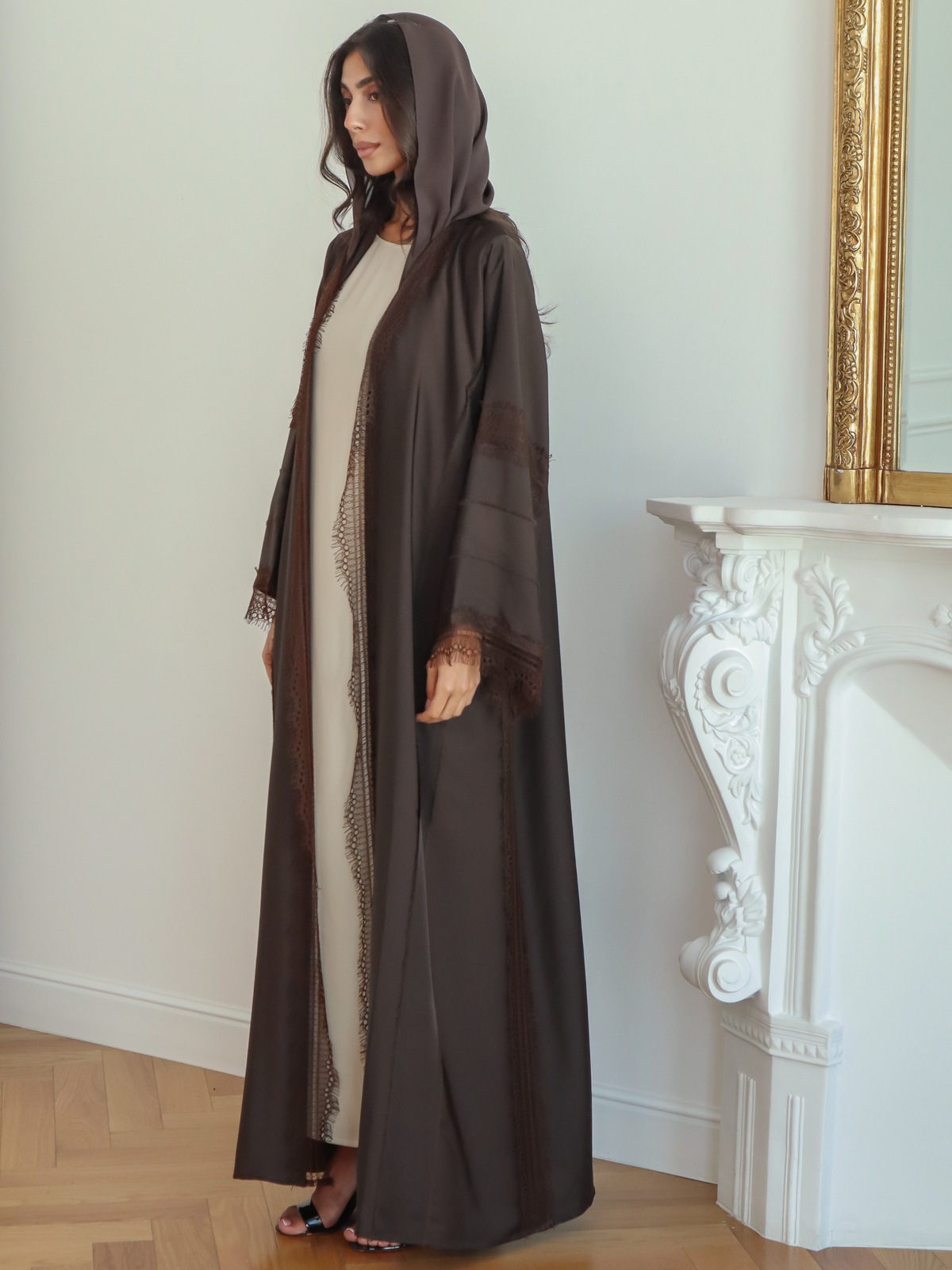 Carmela - Brown Abaya