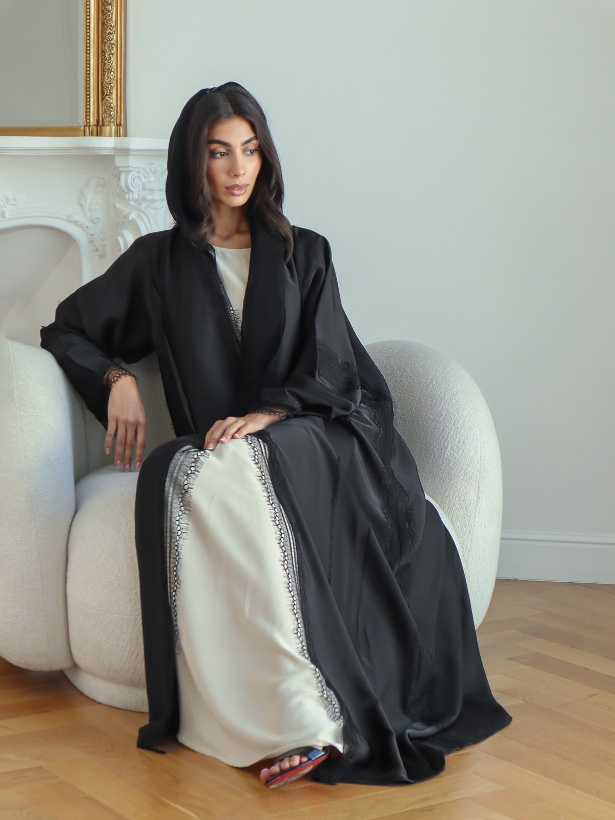 Carmela - Black Abaya