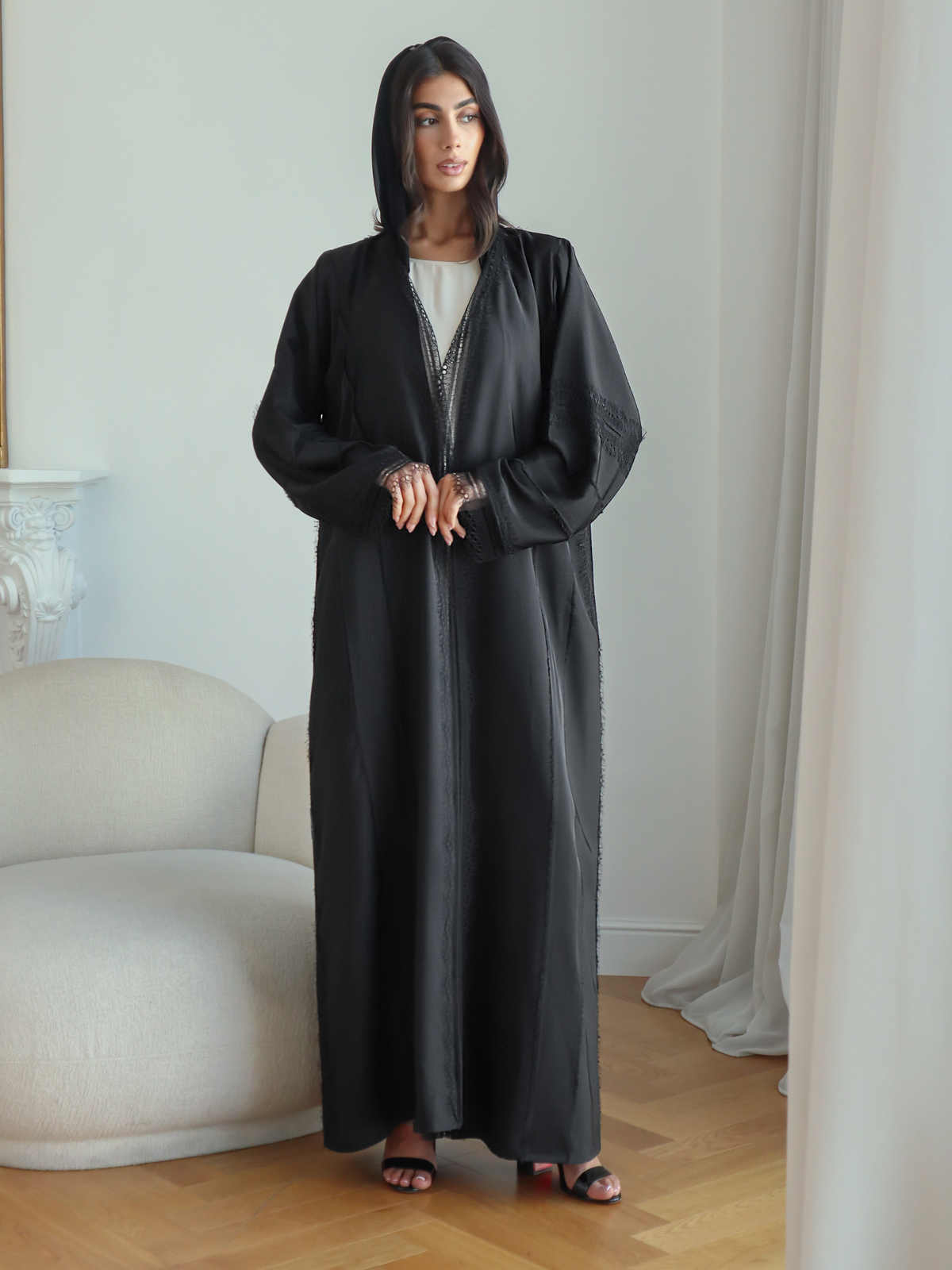 Carmela - Black Abaya