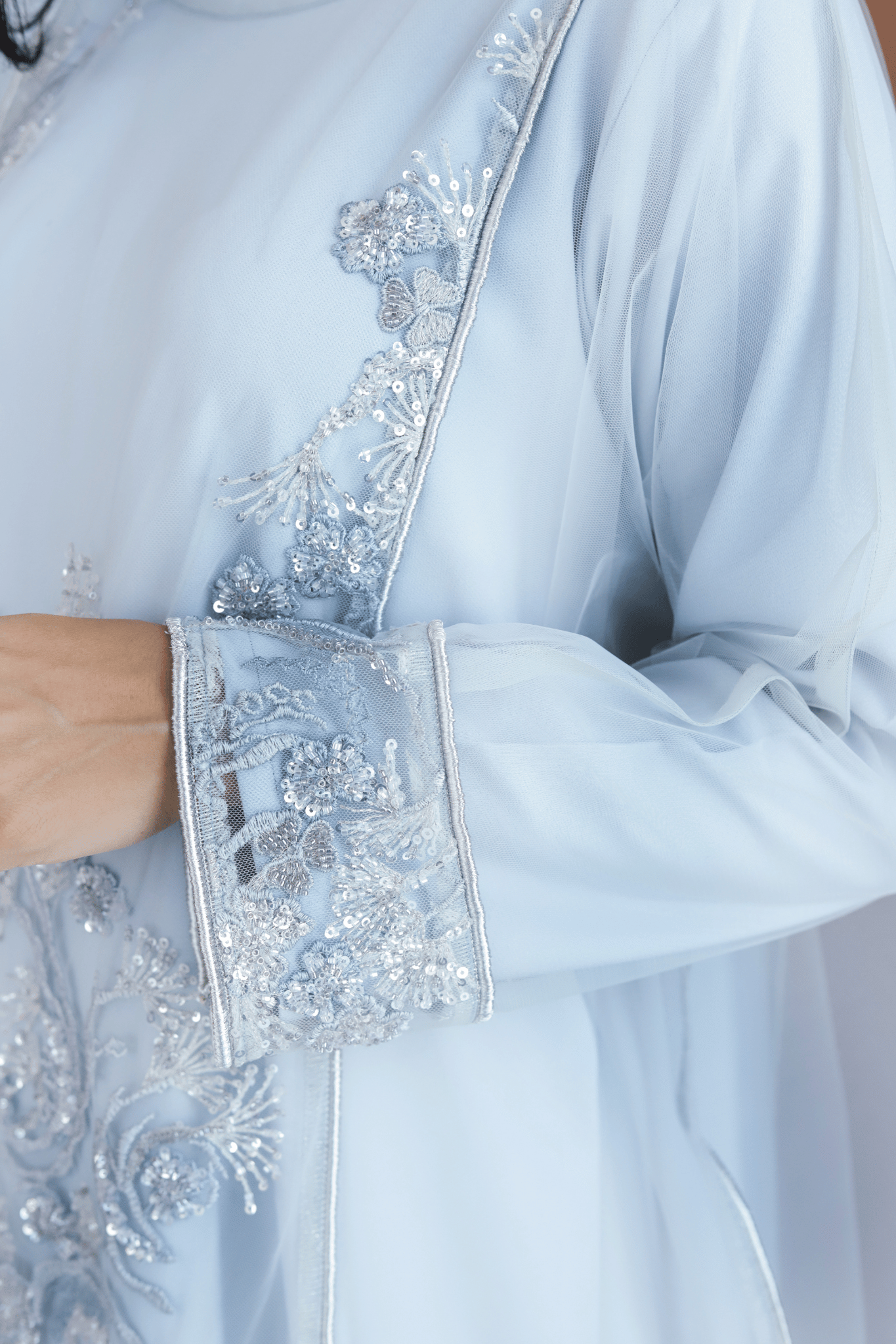 Meili - powder blue dress
