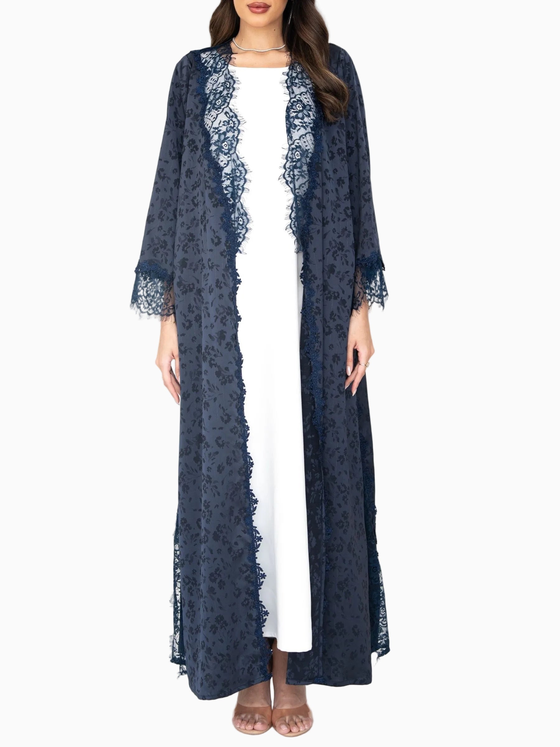Roselle (Blue Abaya )