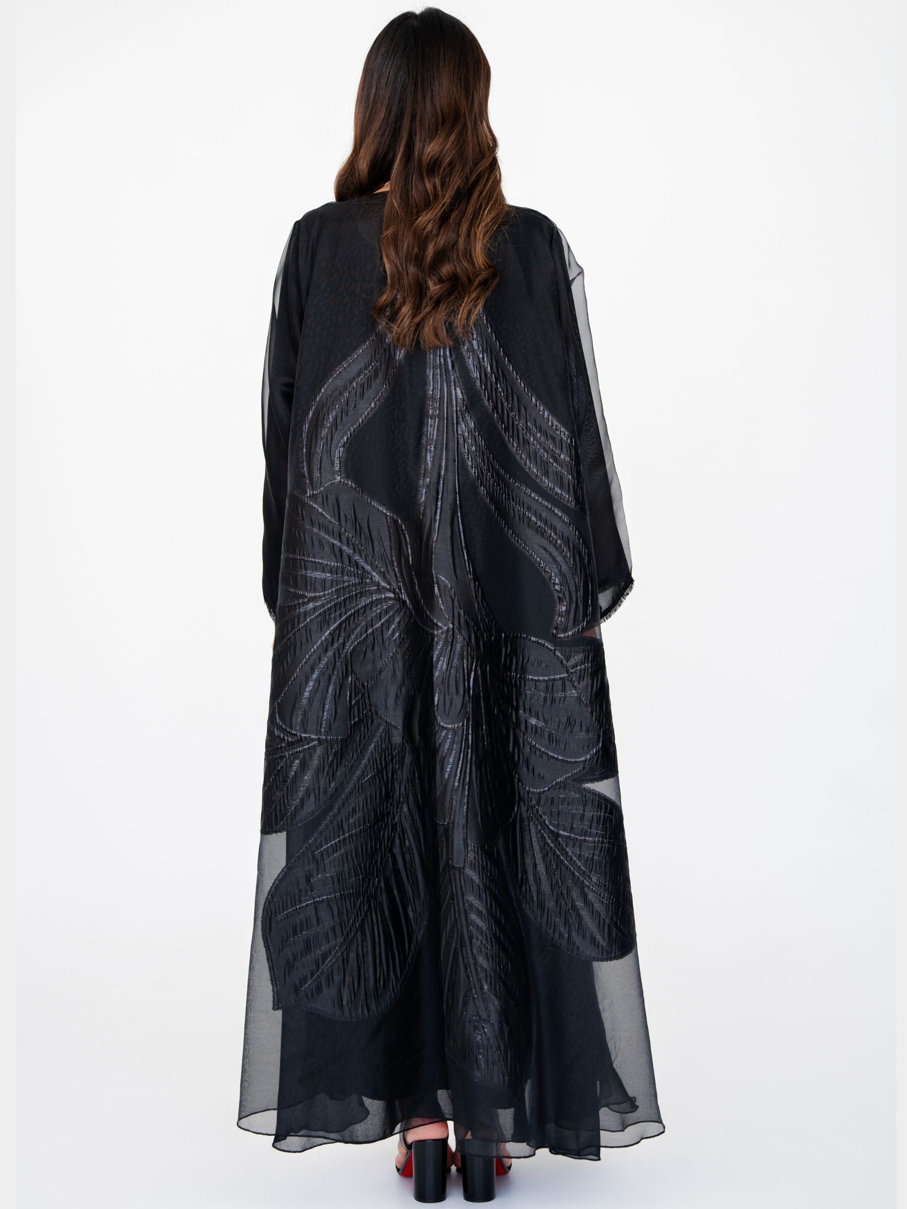 Florea (Black Abaya )
