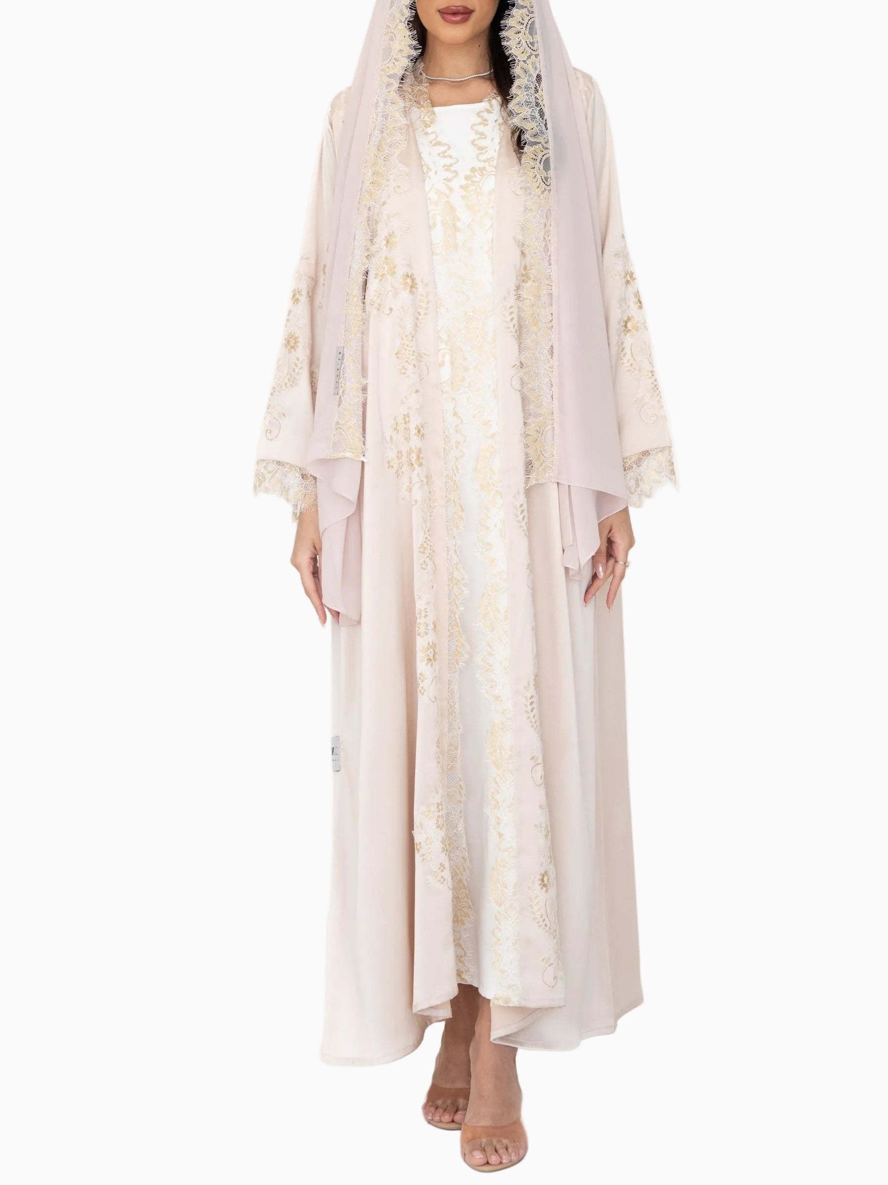 Liora (Beige Abaya)
