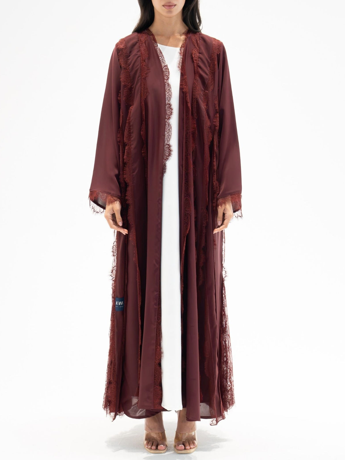 Aveline- Maroon Abaya