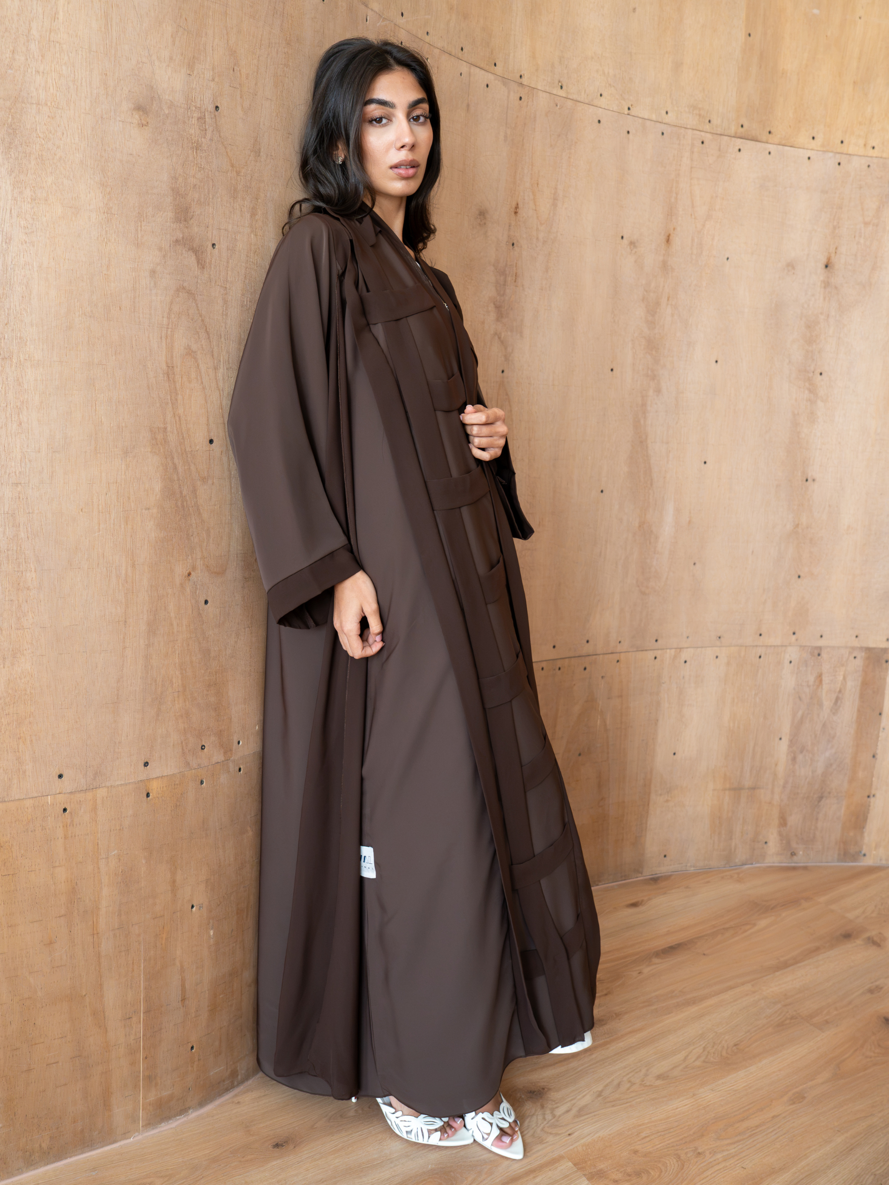 Eloise-Brown Abaya
