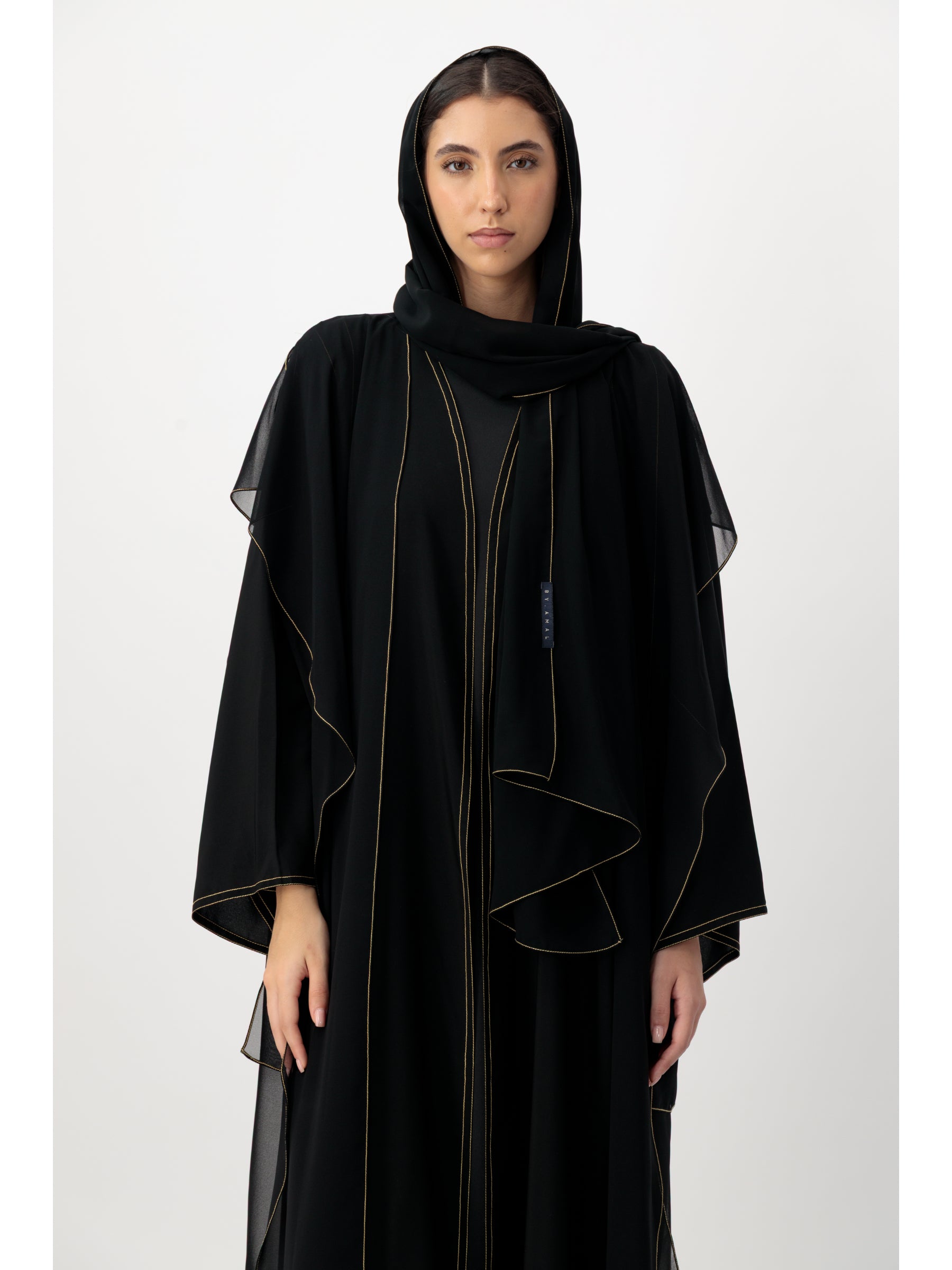 Golden Layers Abaya