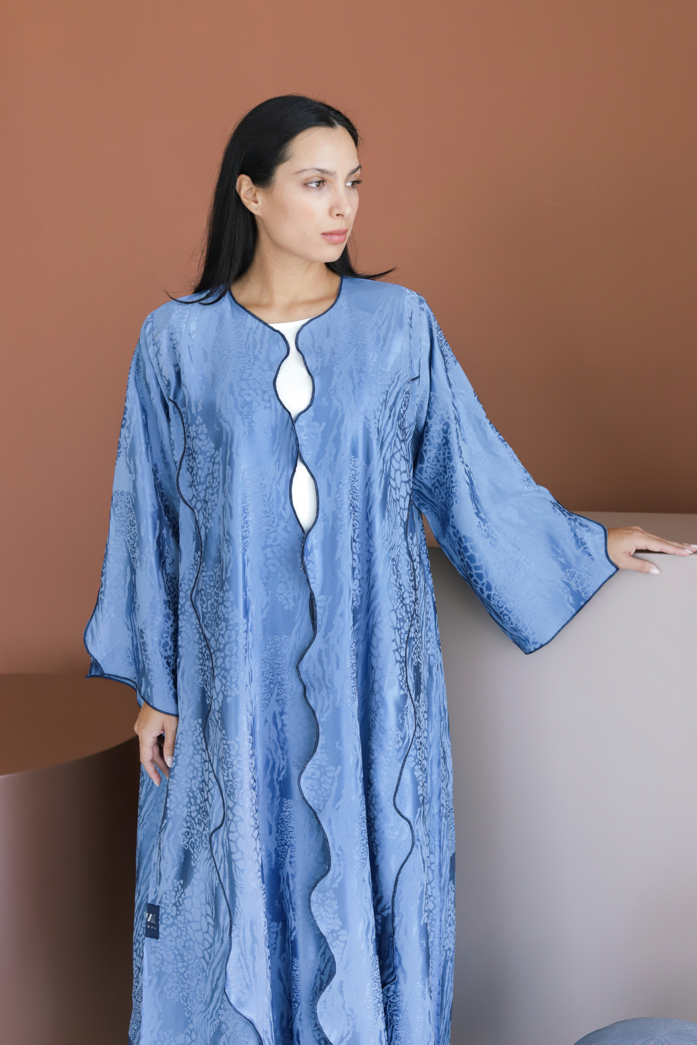 Zahra -  Blue Abaya