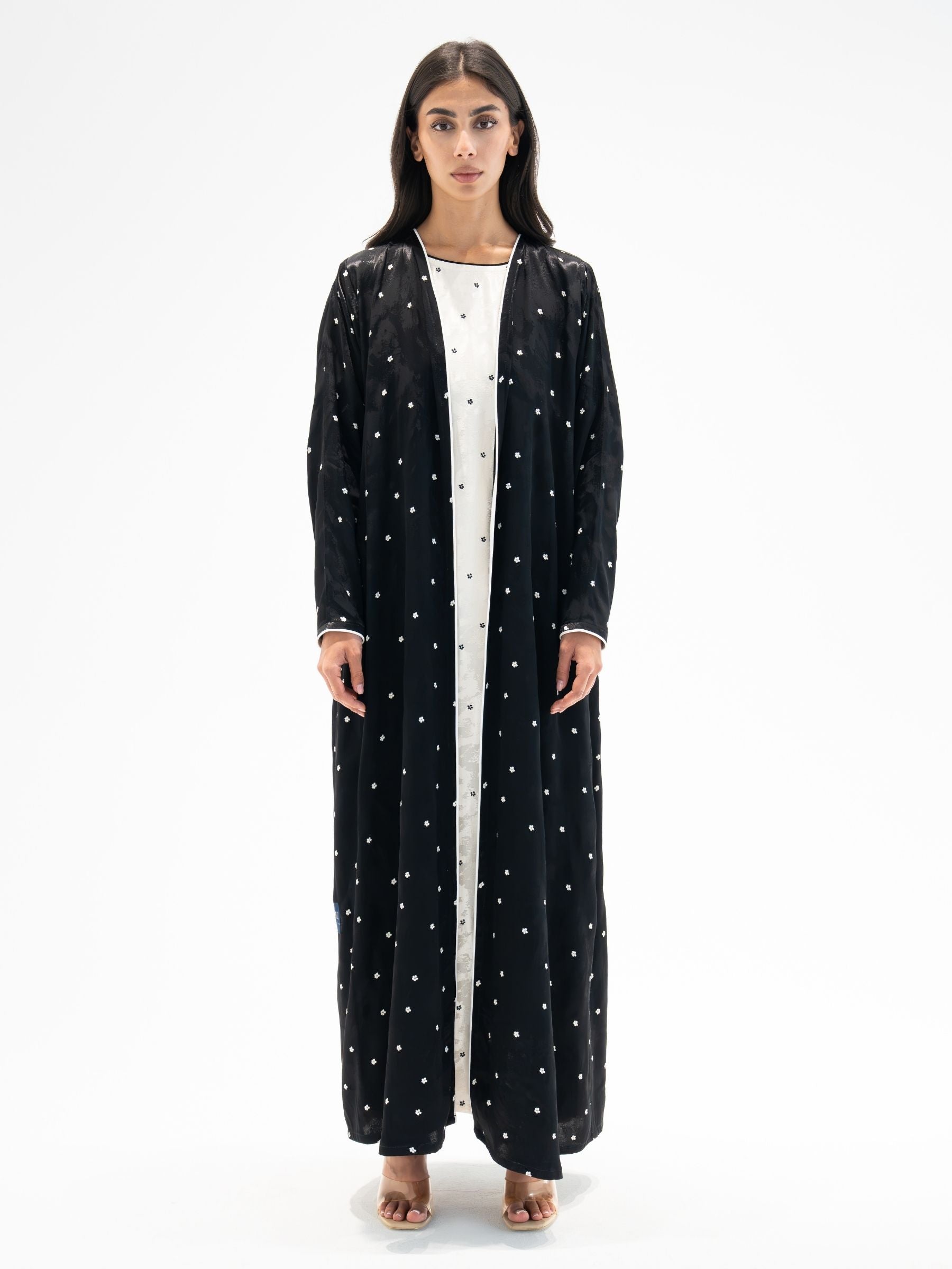 Daisy-Black Abaya