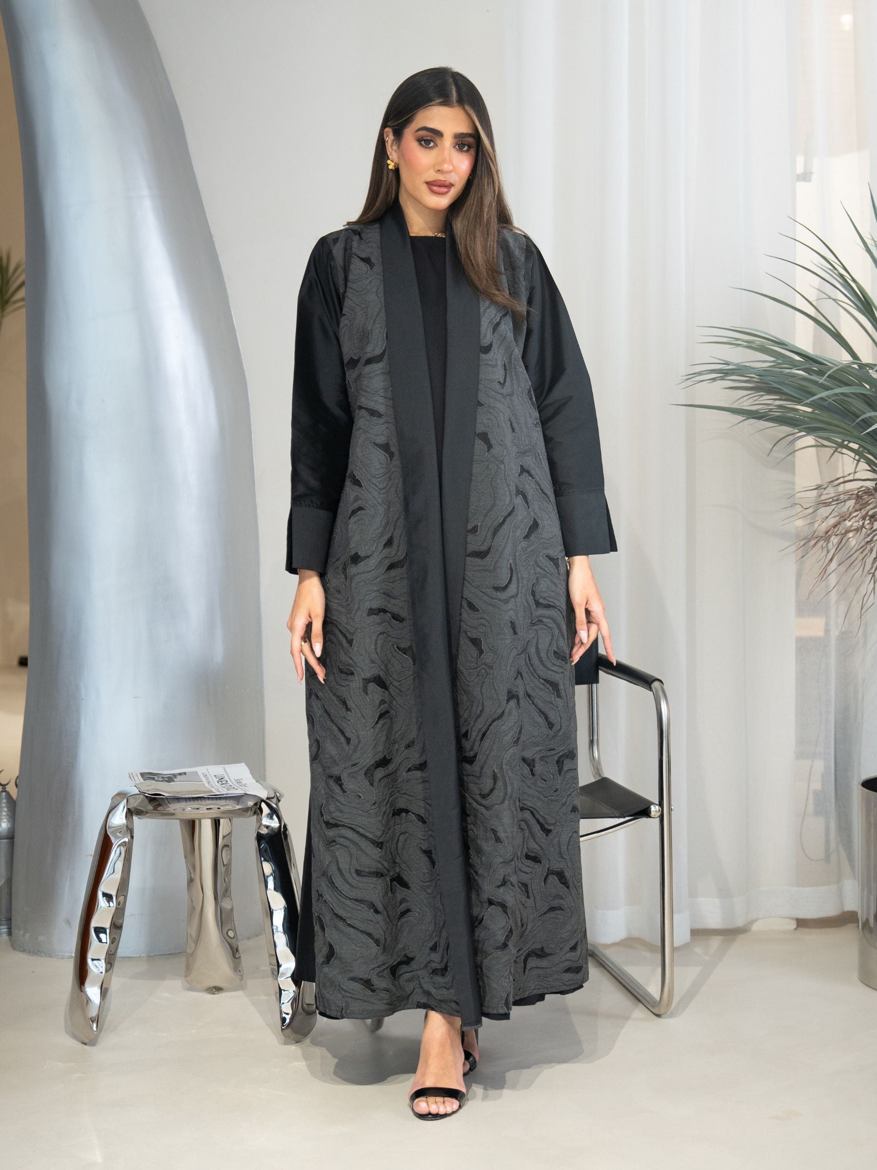 Hamda - Black Abaya