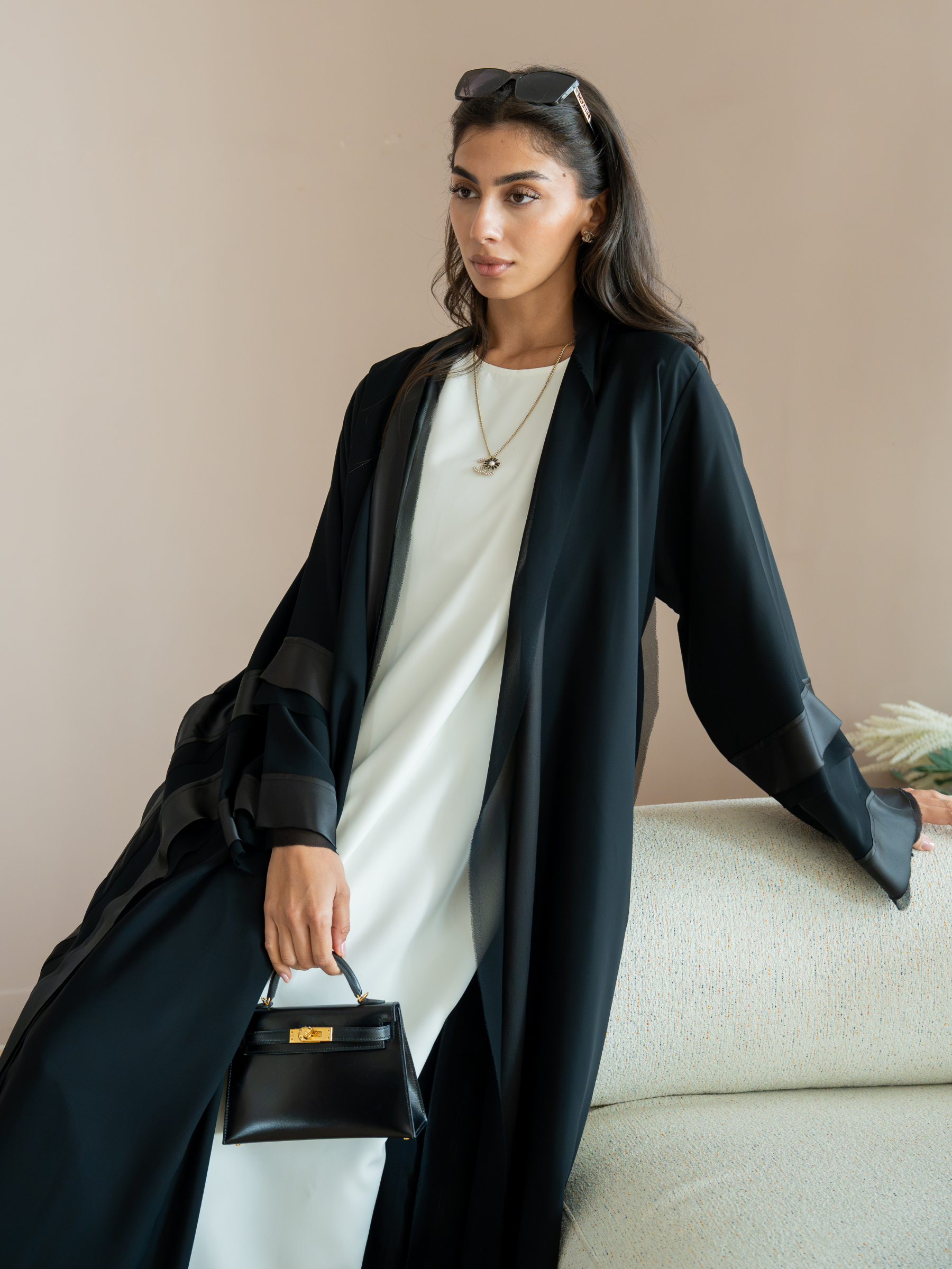 Celestine-Black Abaya