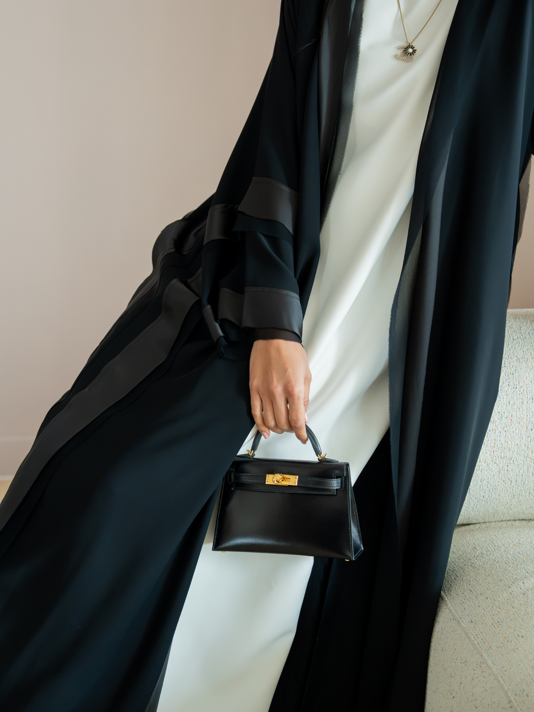 Celestine-Black Abaya