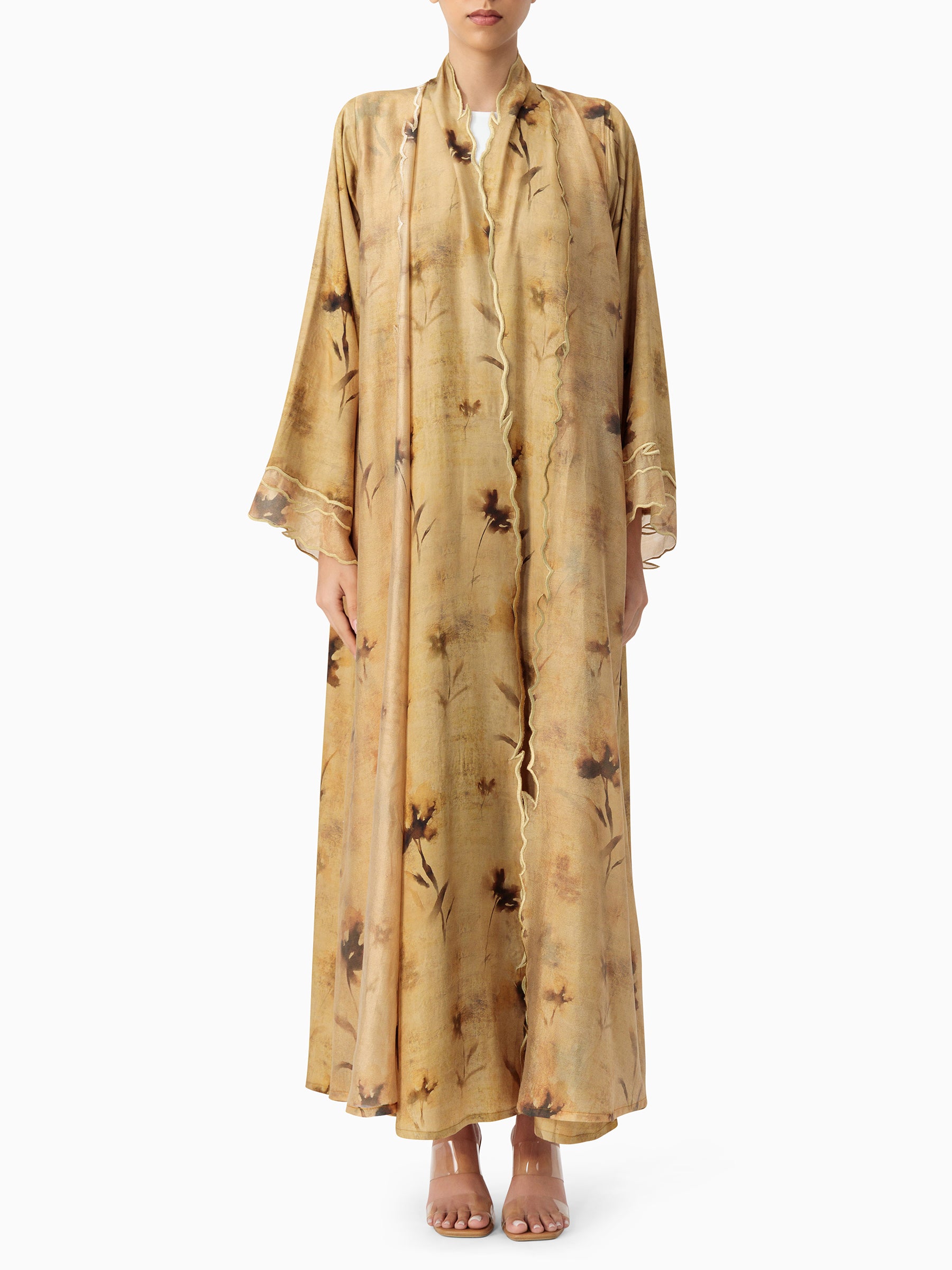 Golden Dusk - Layers Gold Abaya
