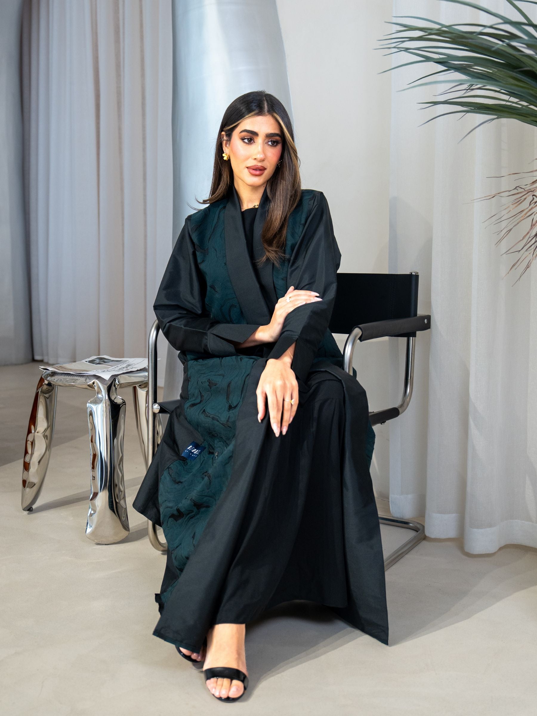 Hamda - Green Abaya