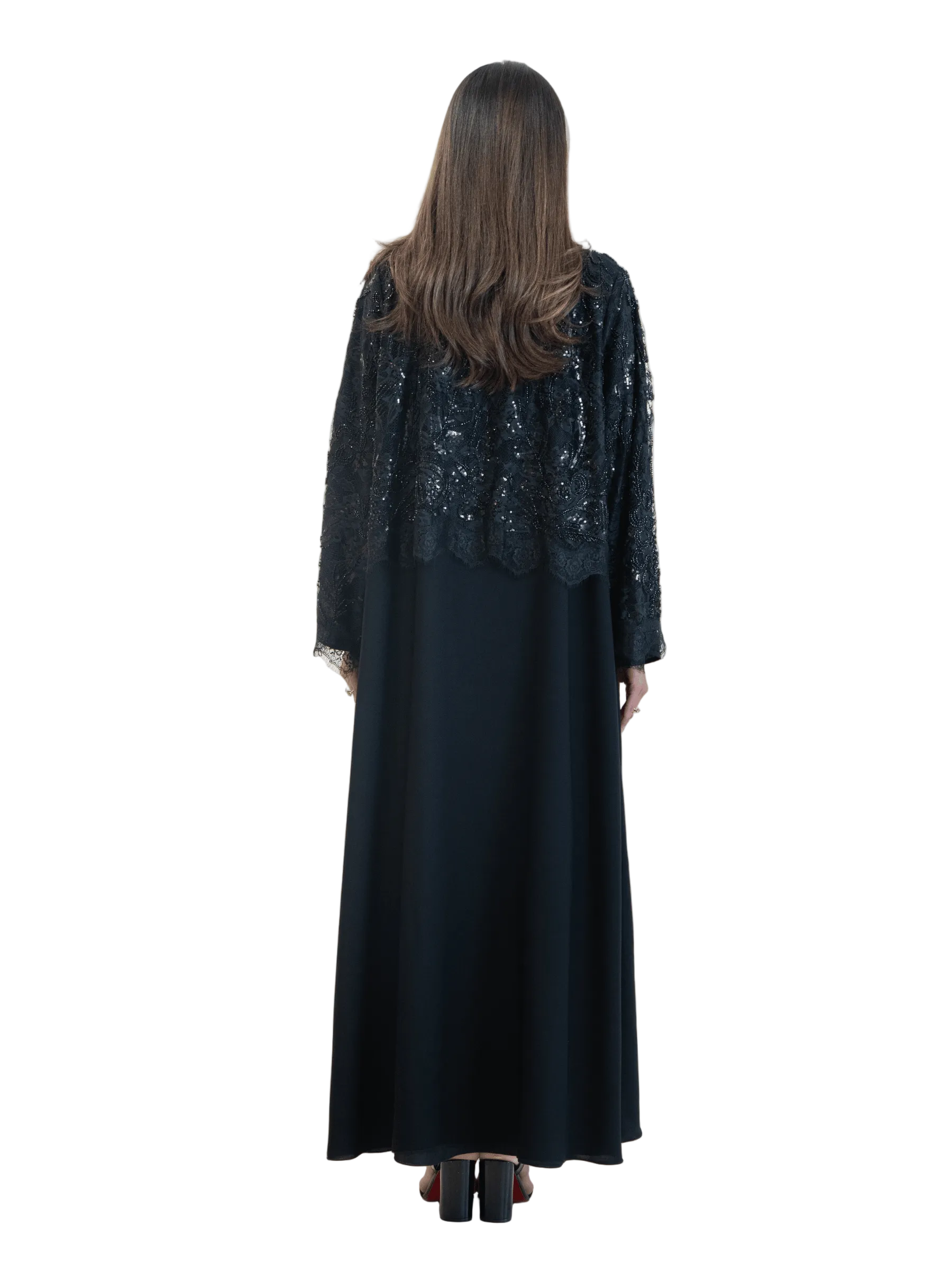 Dantelle - Black Abaya