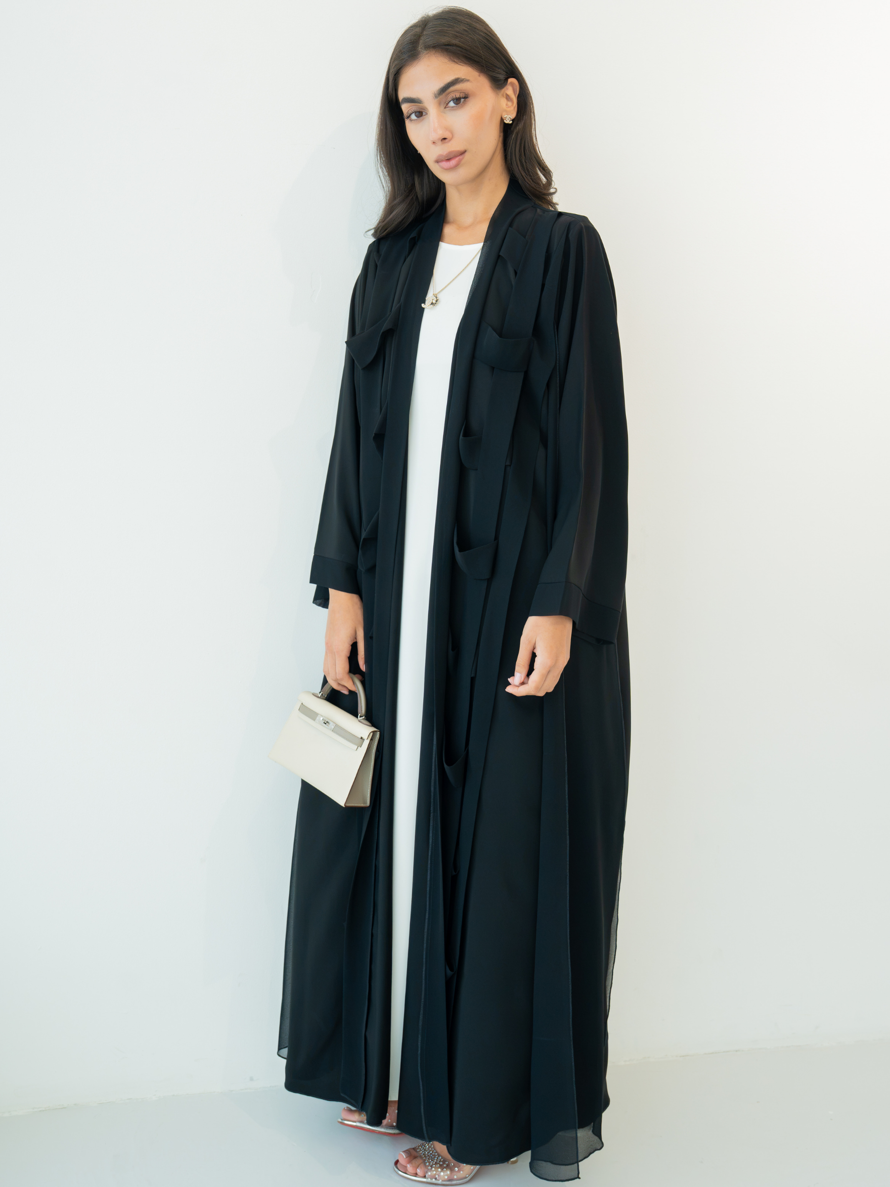 Eloise-Black Abaya