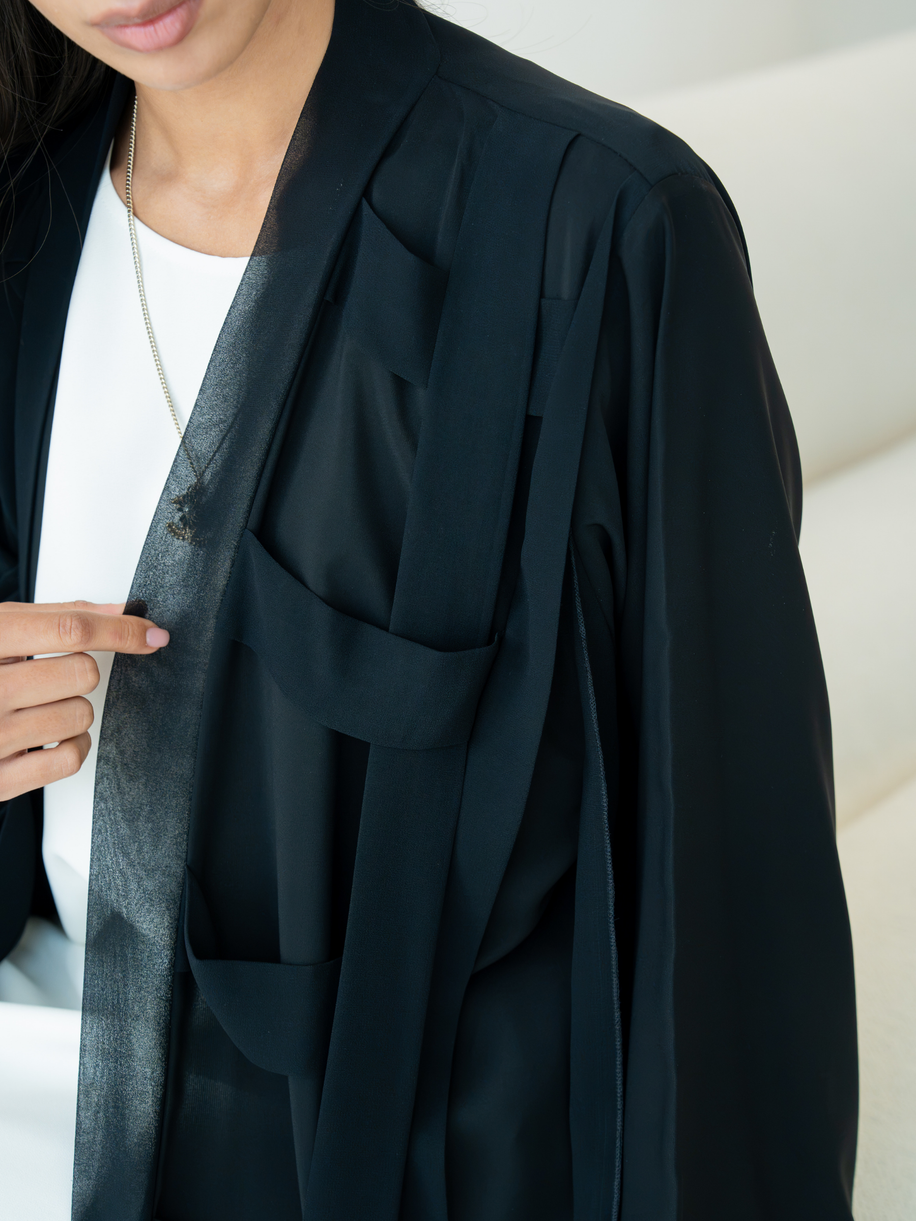 Eloise-Black Abaya