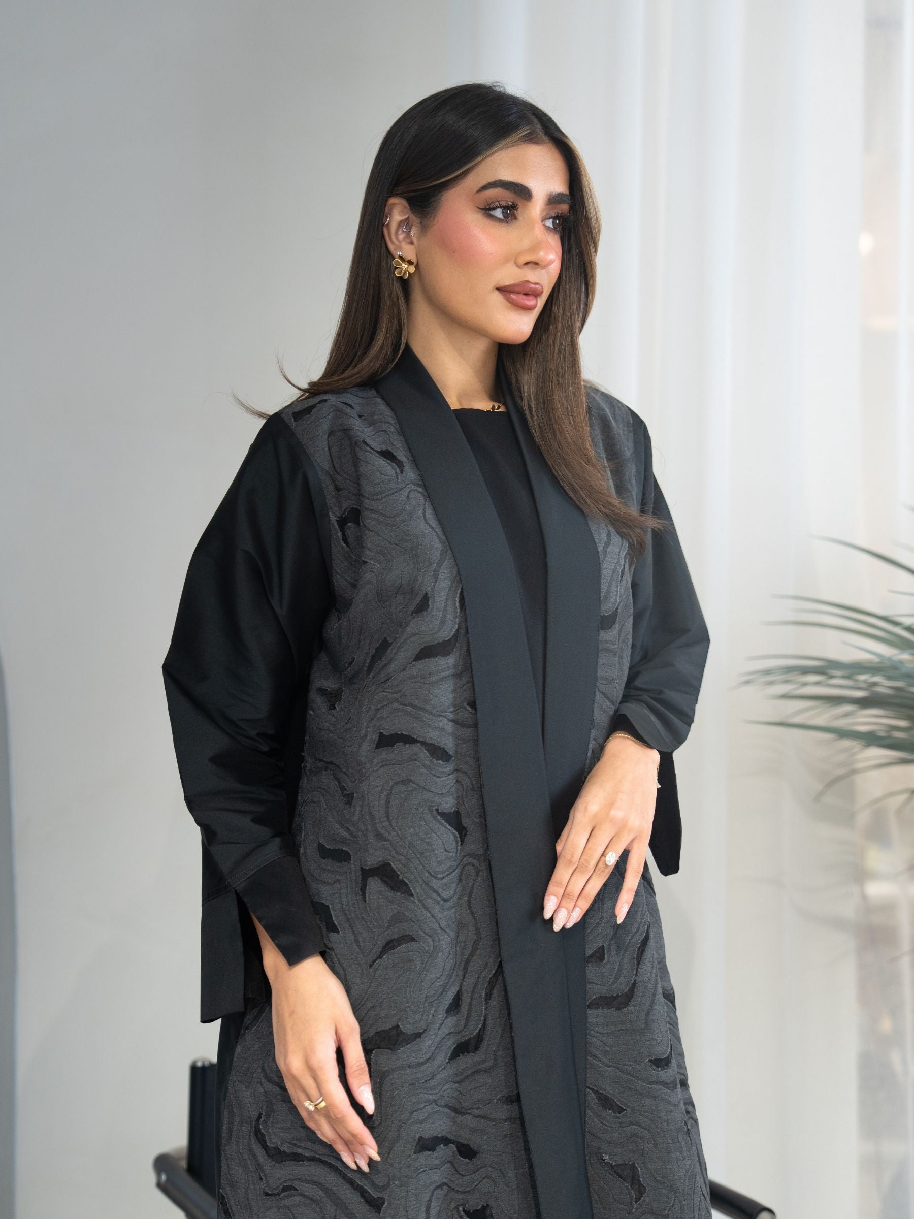Hamda - Black Abaya