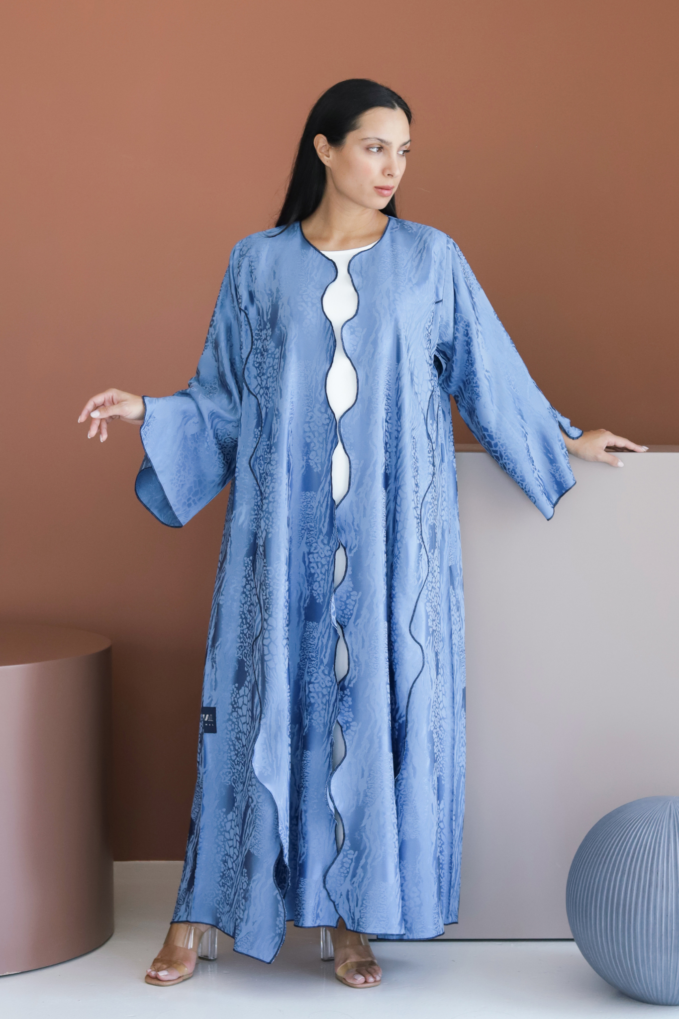 Zahra -  Blue Abaya
