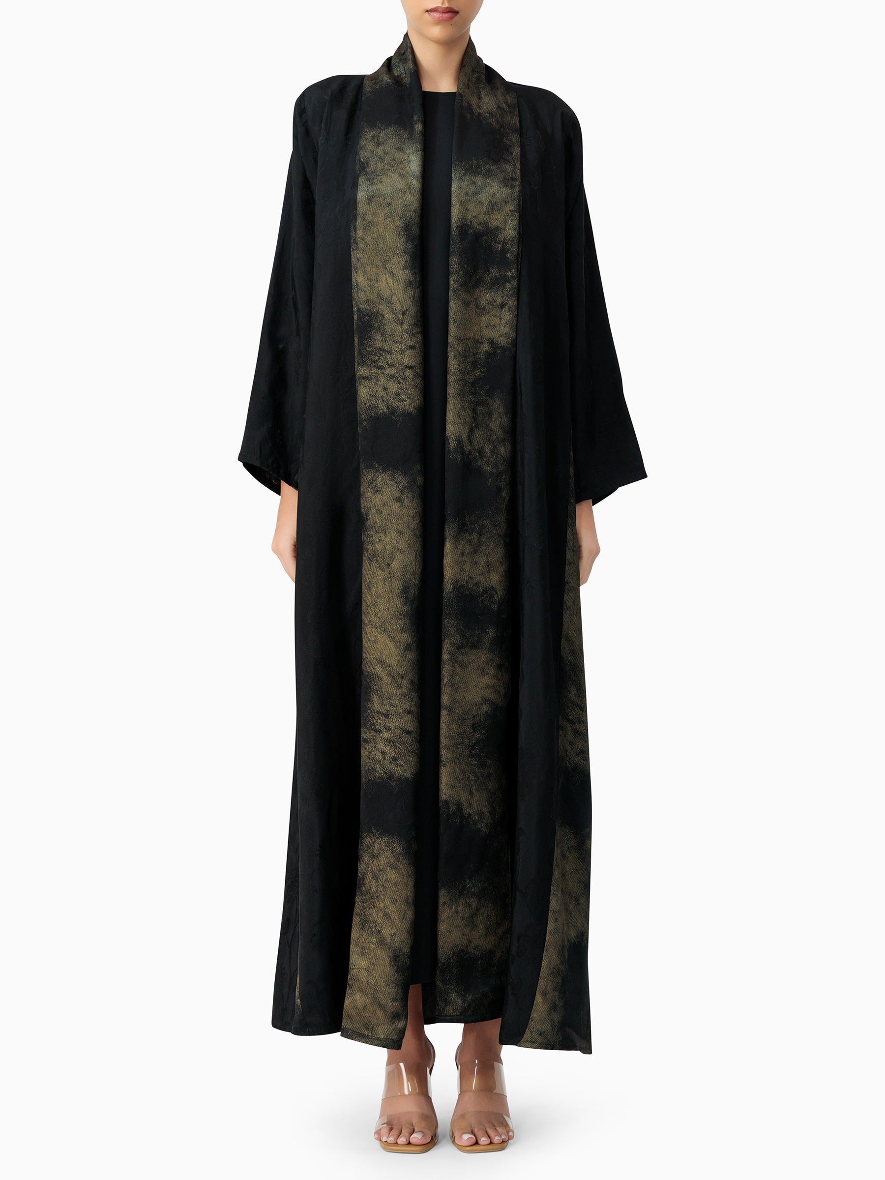 Golden Fog - Black Abaya